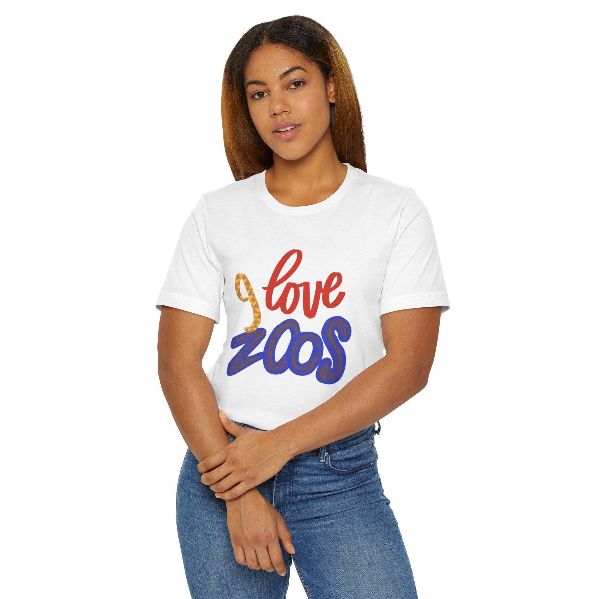 I LOVE ZOOS Unisex Jersey Short Sleeve Tee