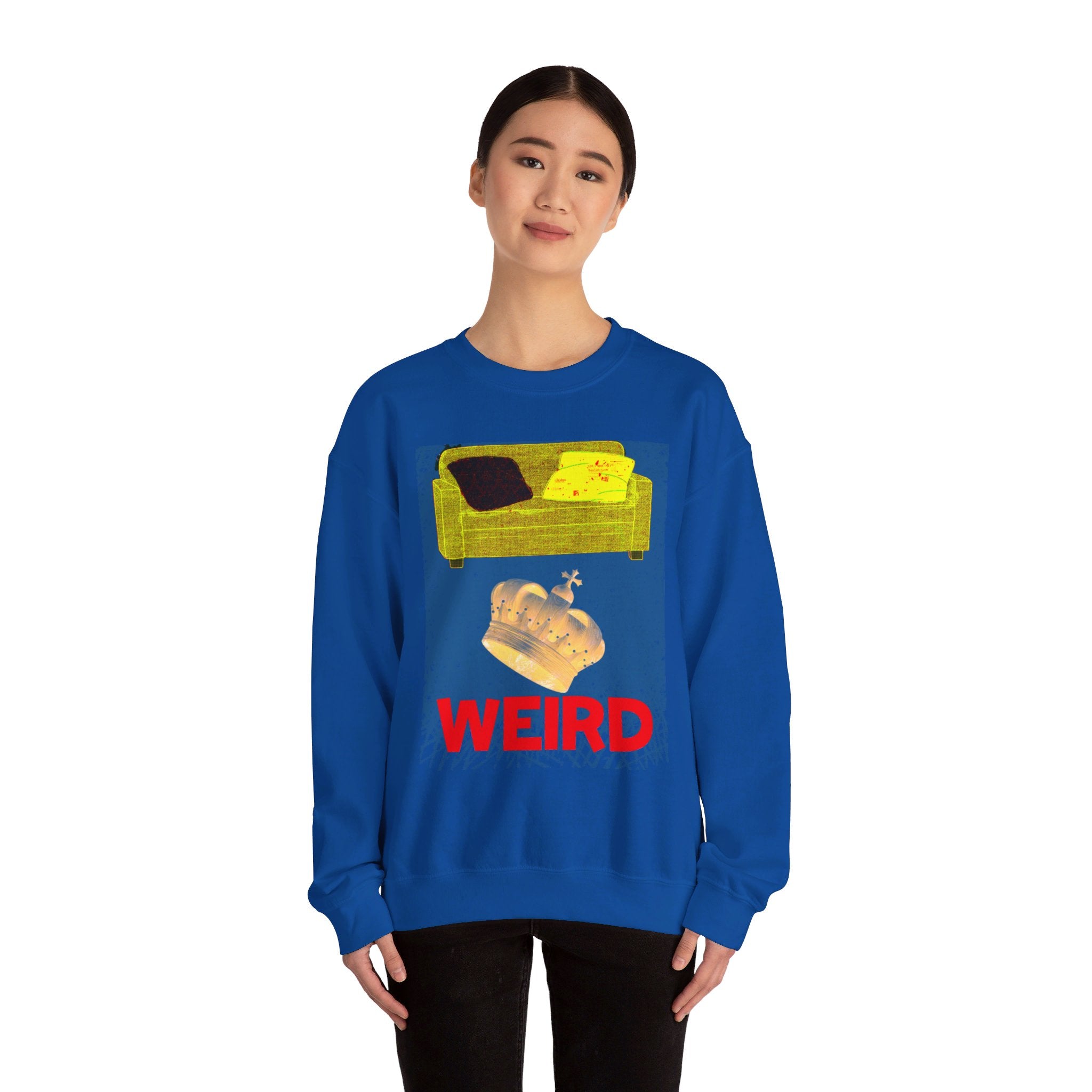 SOFA KING WEIRD Unisex Heavy Blend™ Crewneck Sweatshirt