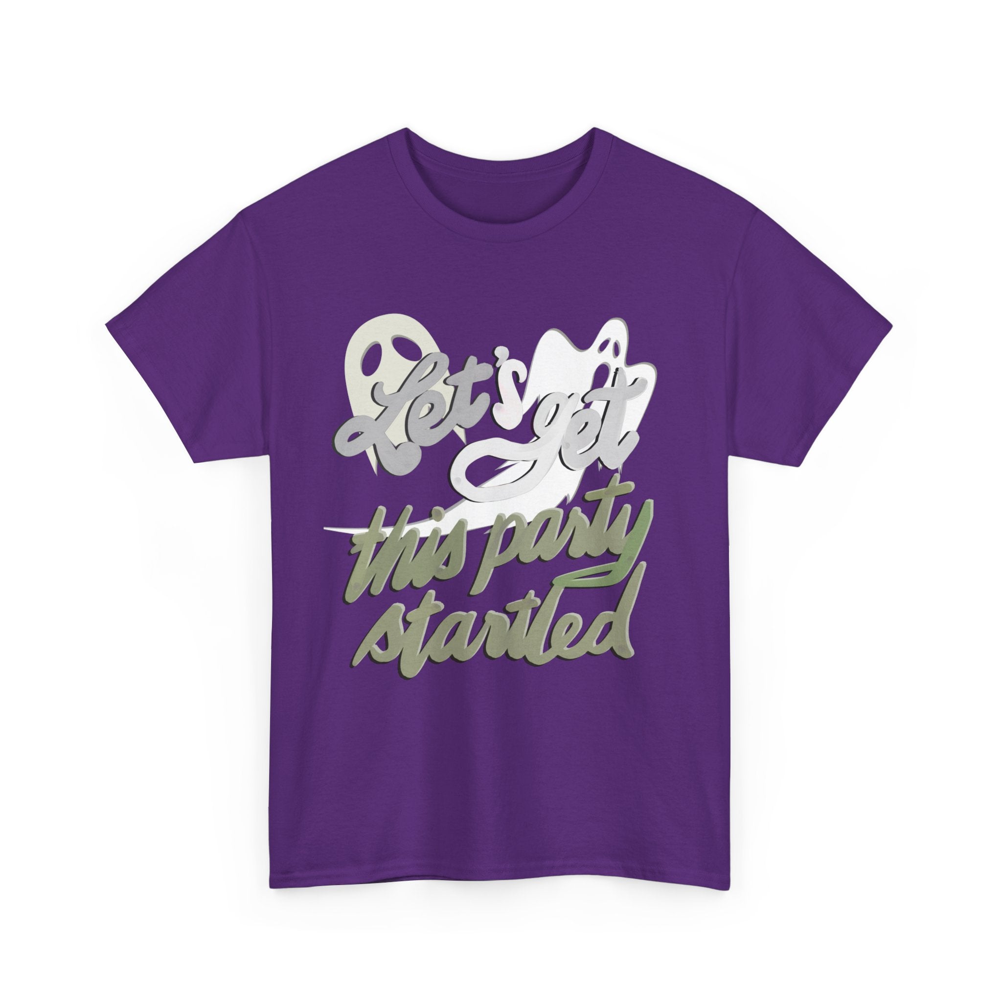 LET’s GET THIS PARTY STARTLED Unisex Heavy Cotton Tee