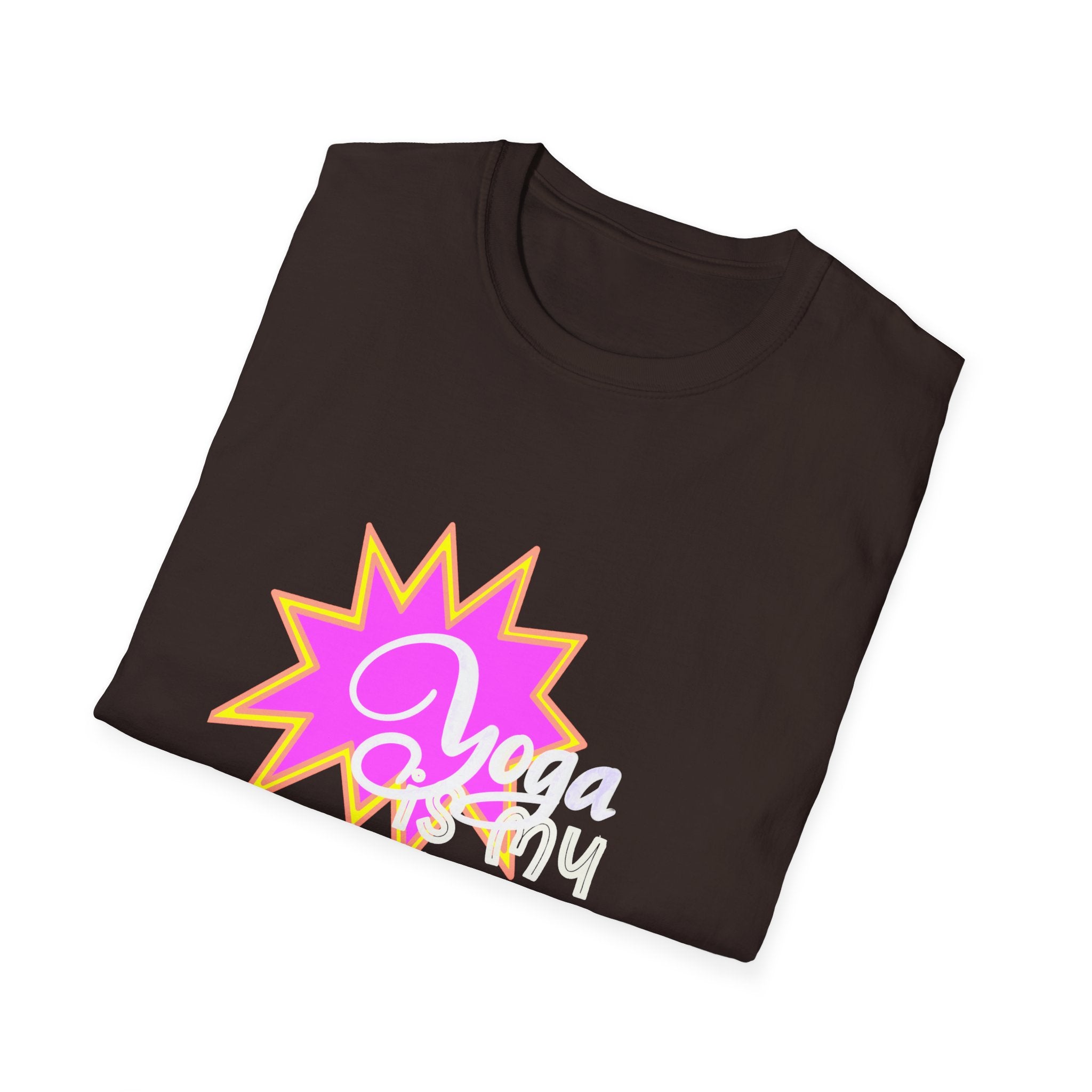 YOGA IS MY SUPERPOWER Unisex Softstyle T-Shirt