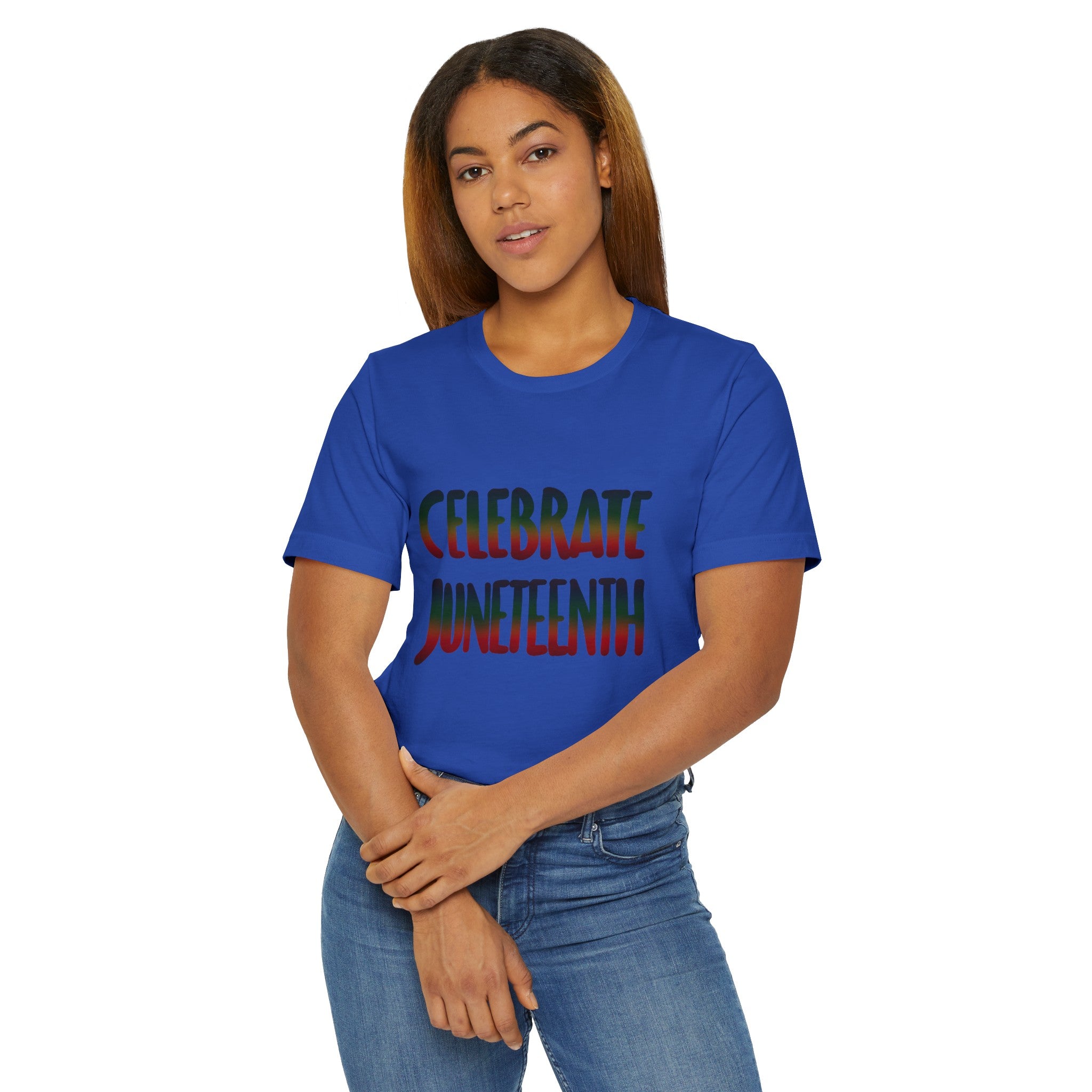 CELEBRATE JUNETEENTH Jersey T-Shirt