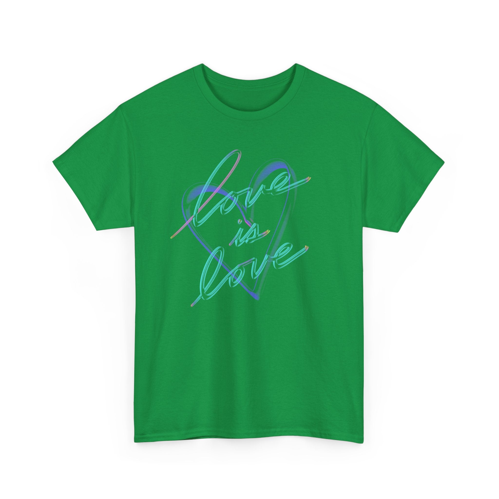 LOVE is LOVE Unisex Heavy Cotton Tee.