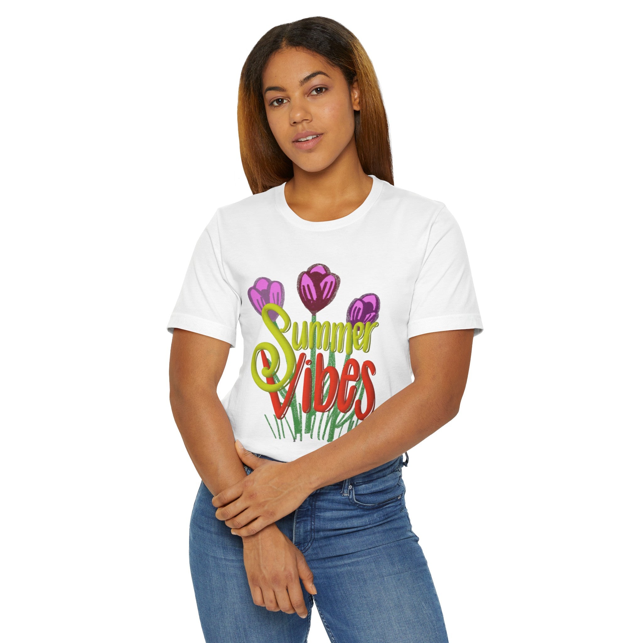 SUMMER VIBES Unisex Jersey T-Shirt