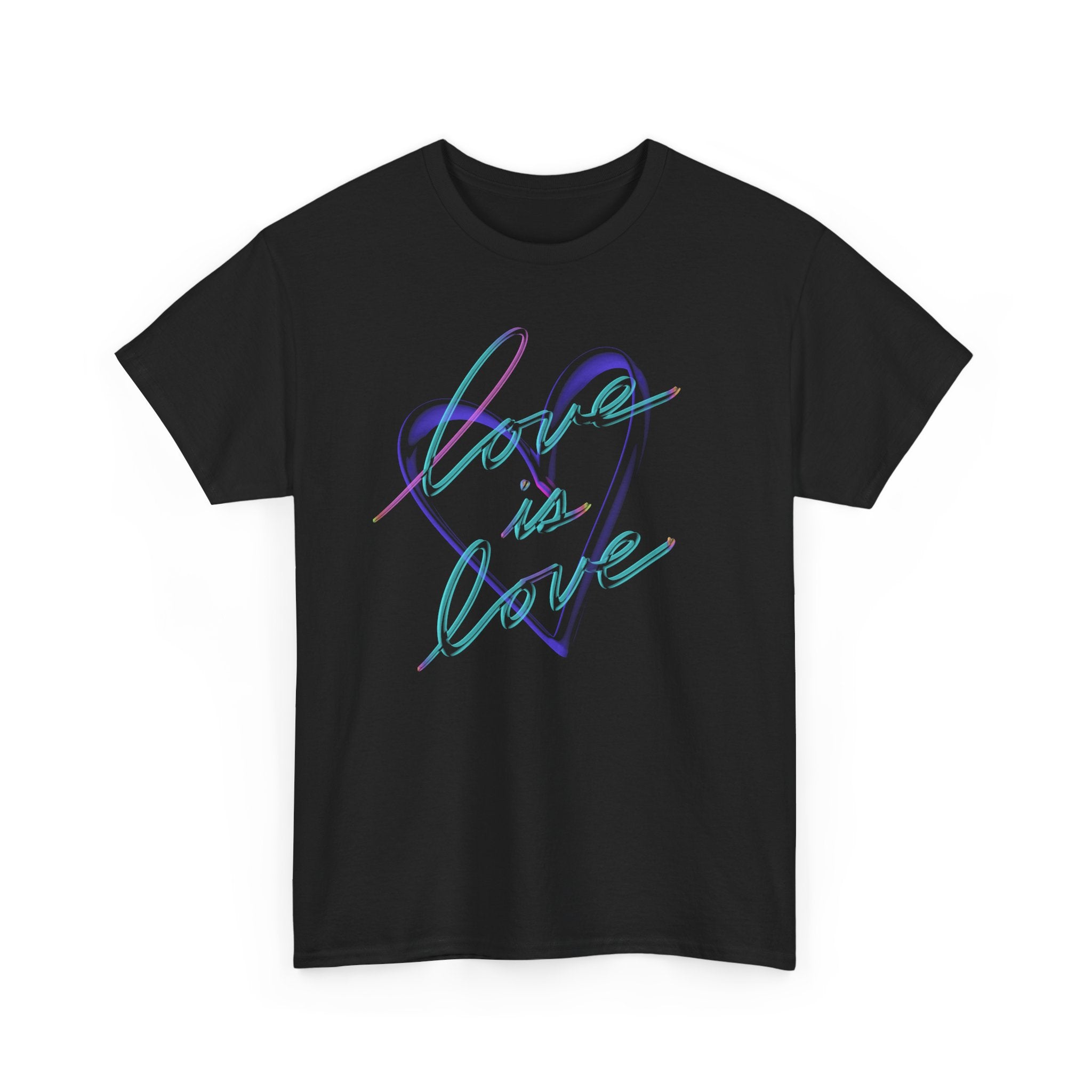 LOVE is LOVE Unisex Heavy Cotton Tee.