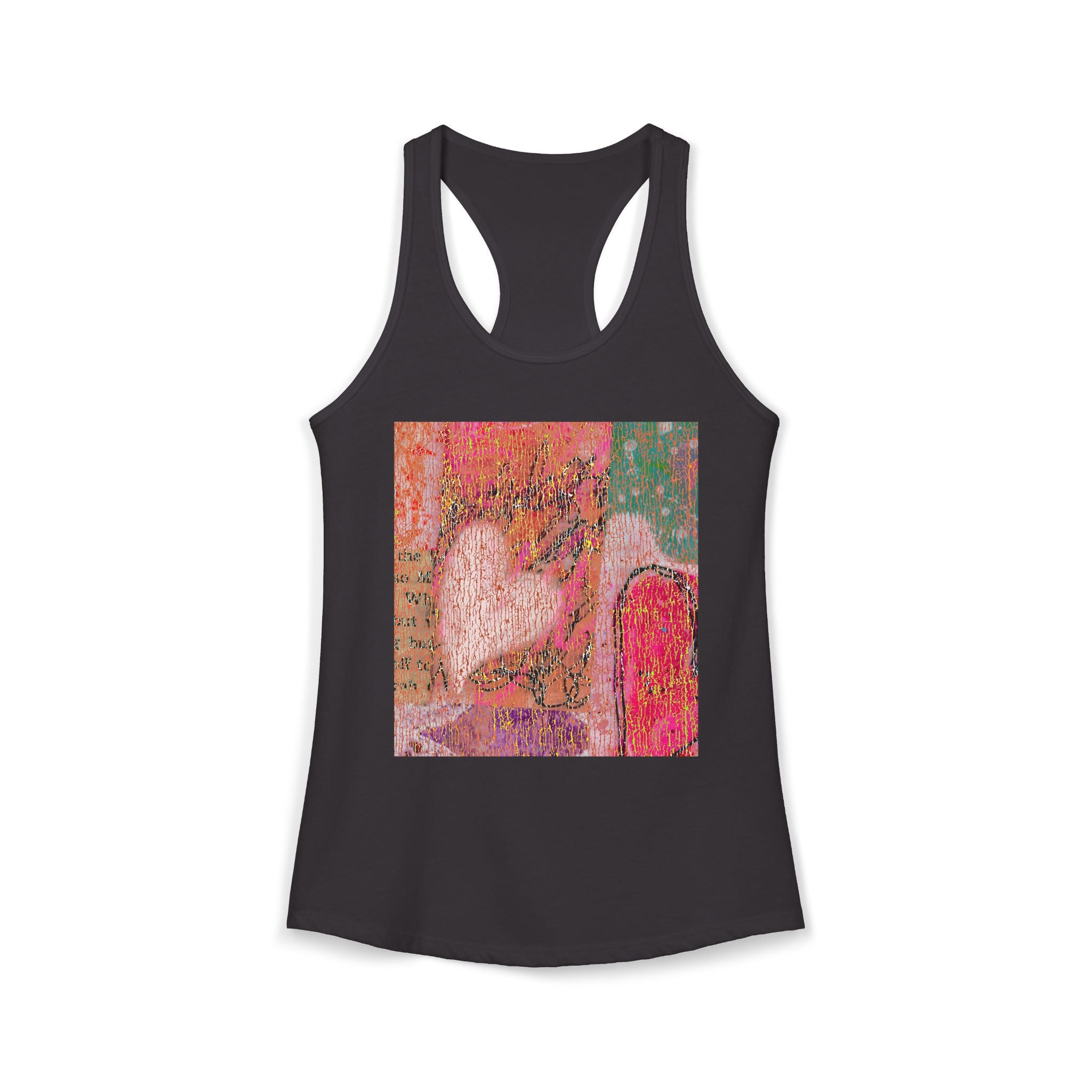What Is Love? Tank Top — Women's Racerback Summer Tank