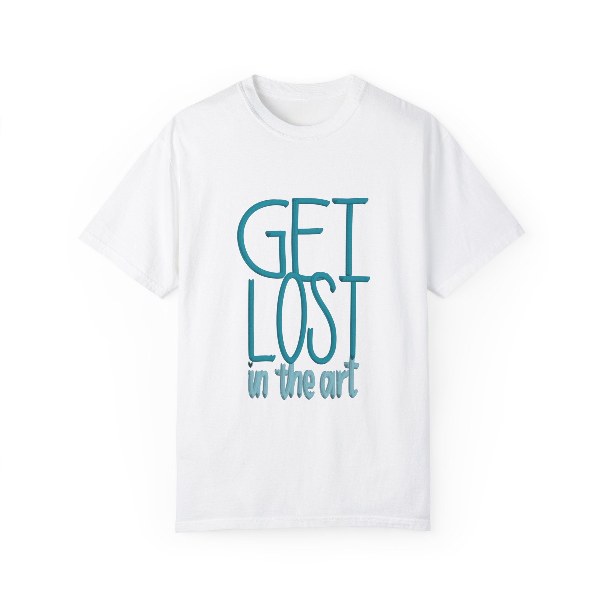 GET LOST Unisex Garment-Dyed T-shirt