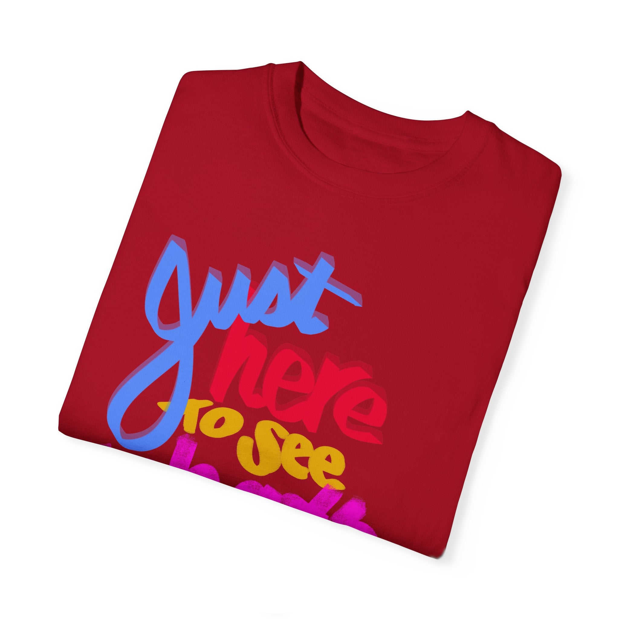 WHAT’S NEW Unisex Garment-Dyed T-shirt