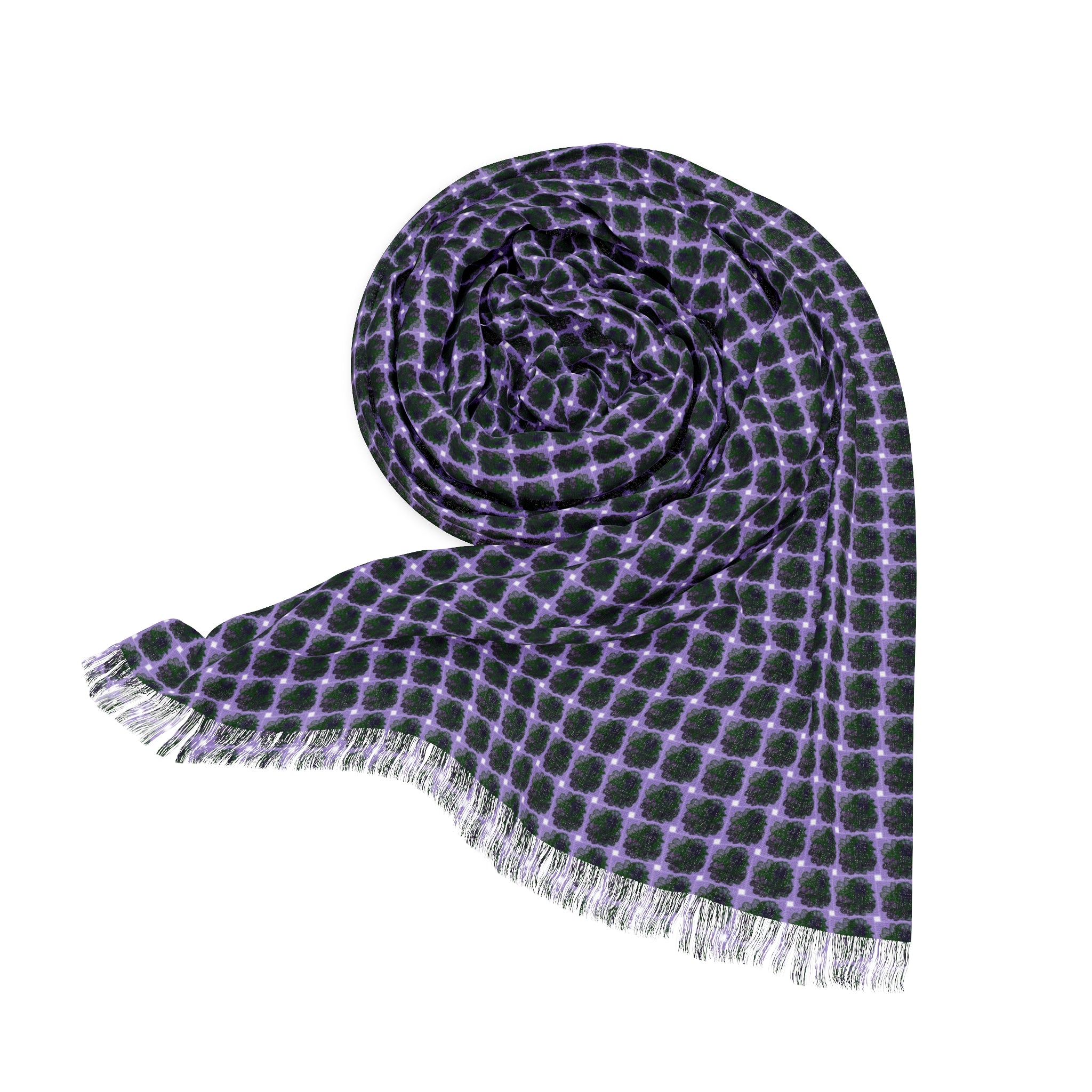 Stylish Lightweight Checkered Scarf for All Seasons