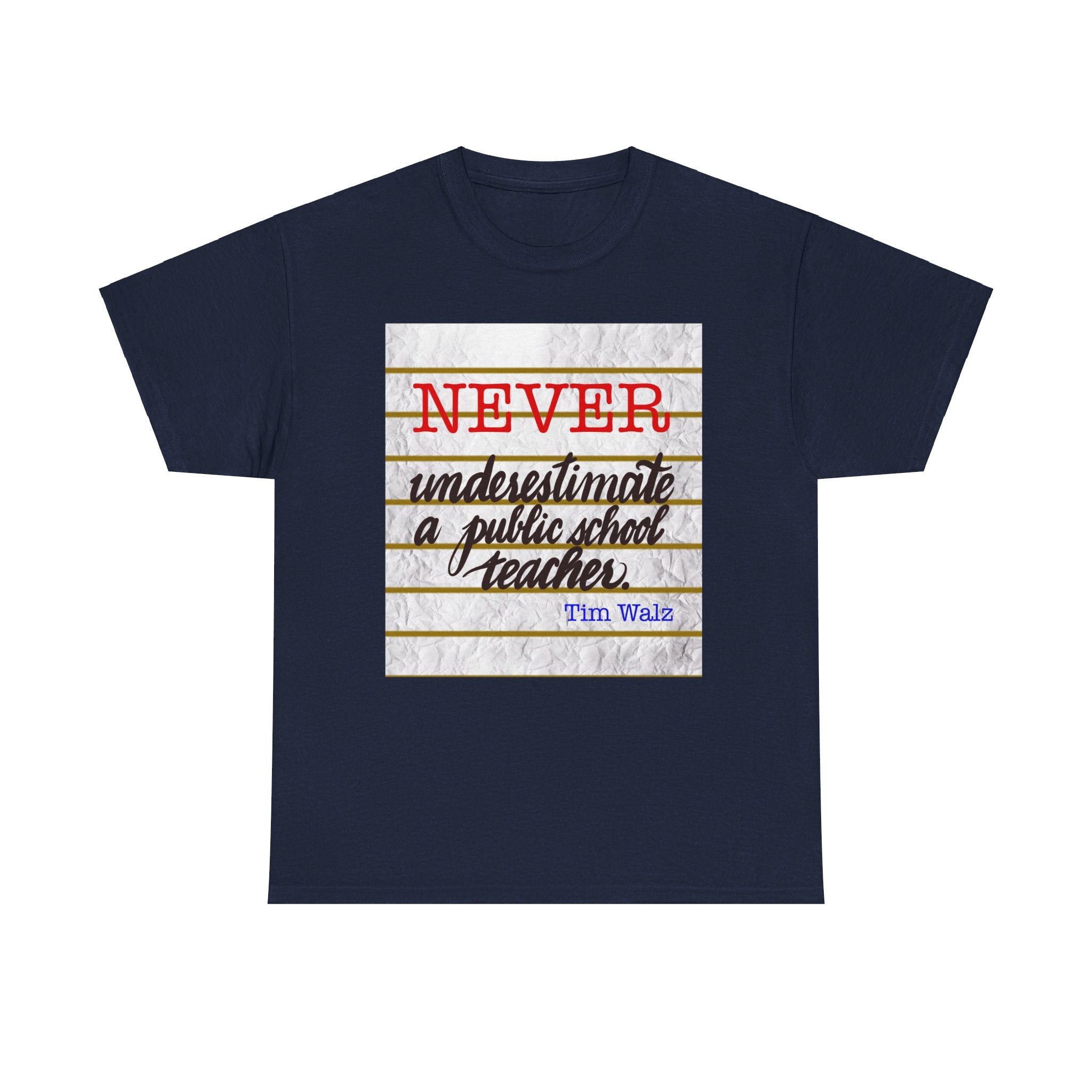 WALZ TEACHER Unisex Heavy Cotton Tee