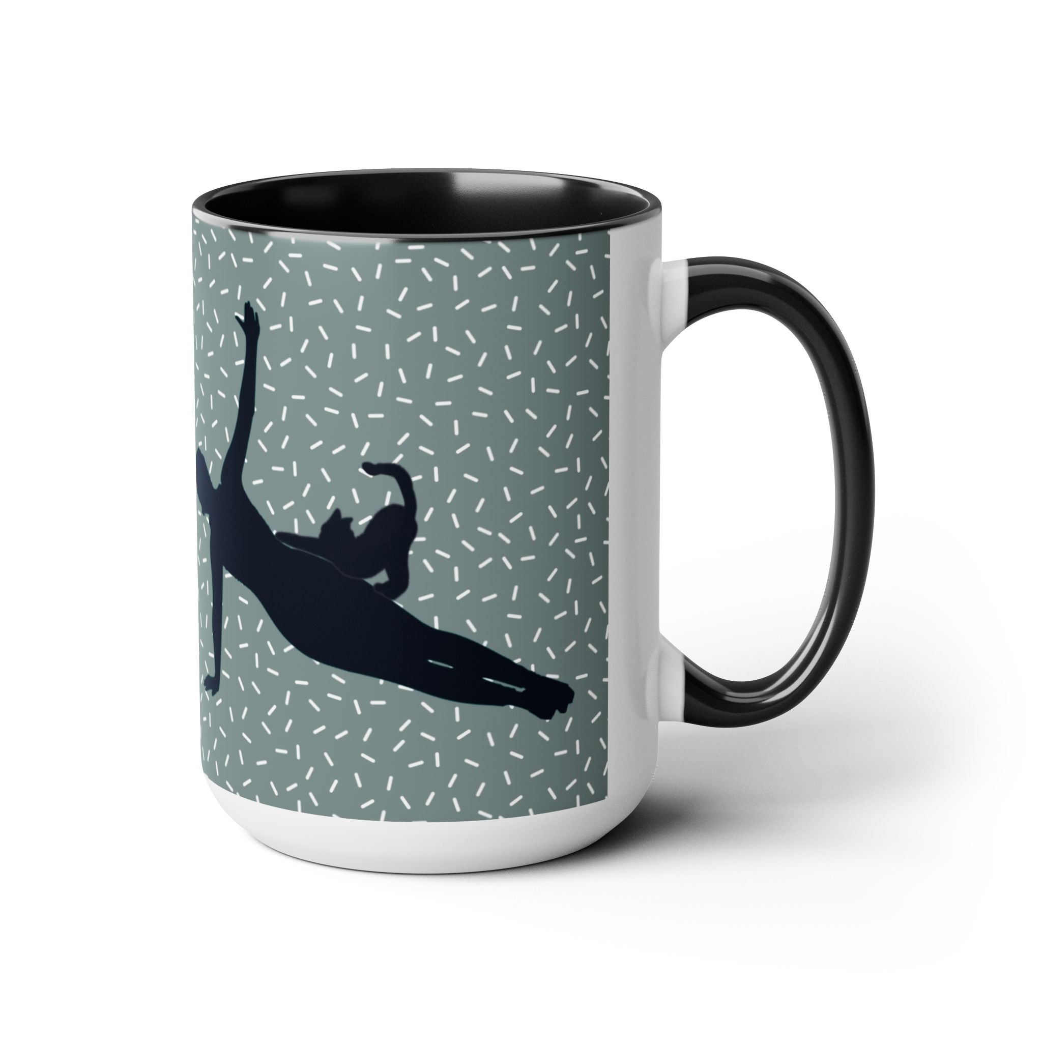 YOGA WITH MY CAT 15oz