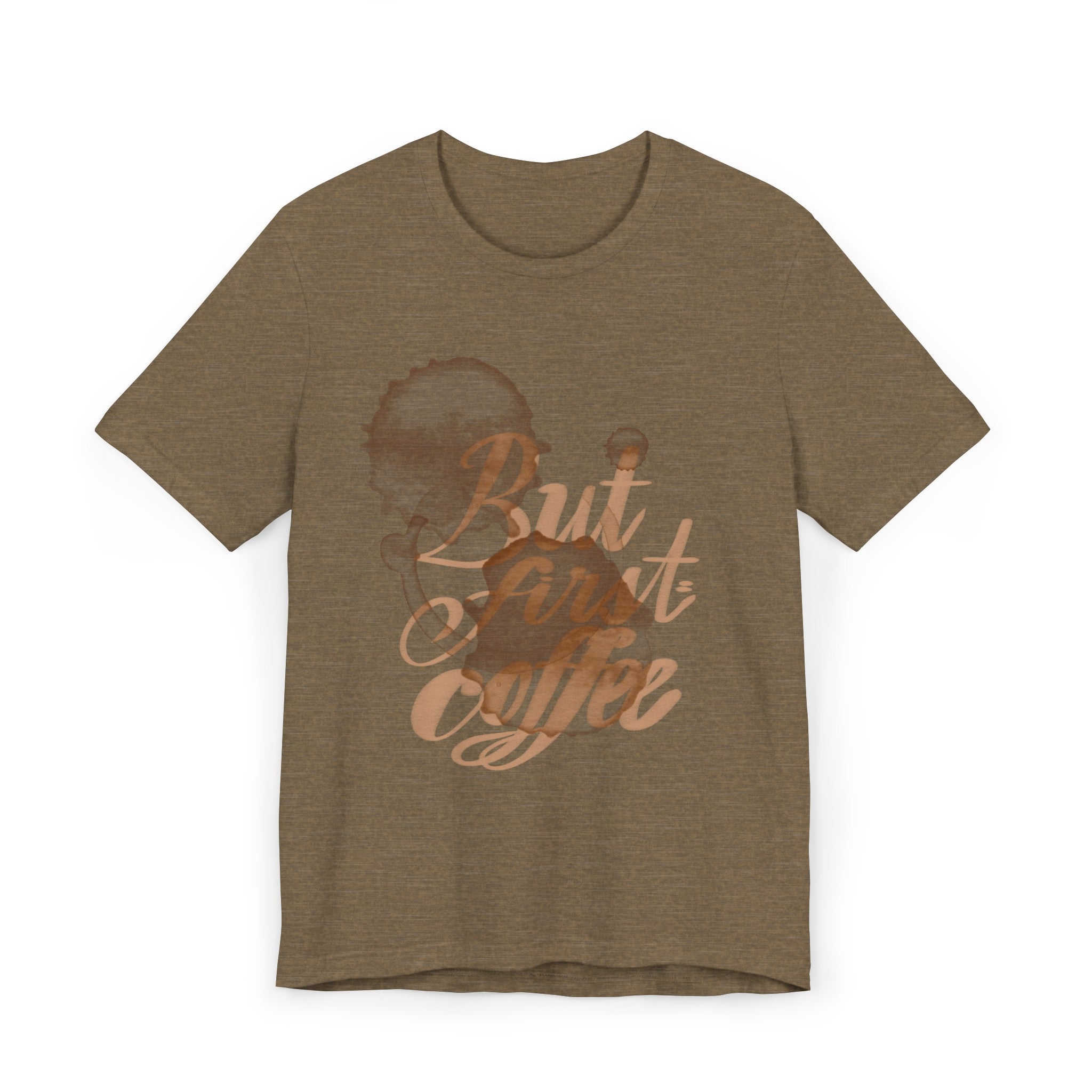 BUT FIRST Unisex Jersey T-Shirt
