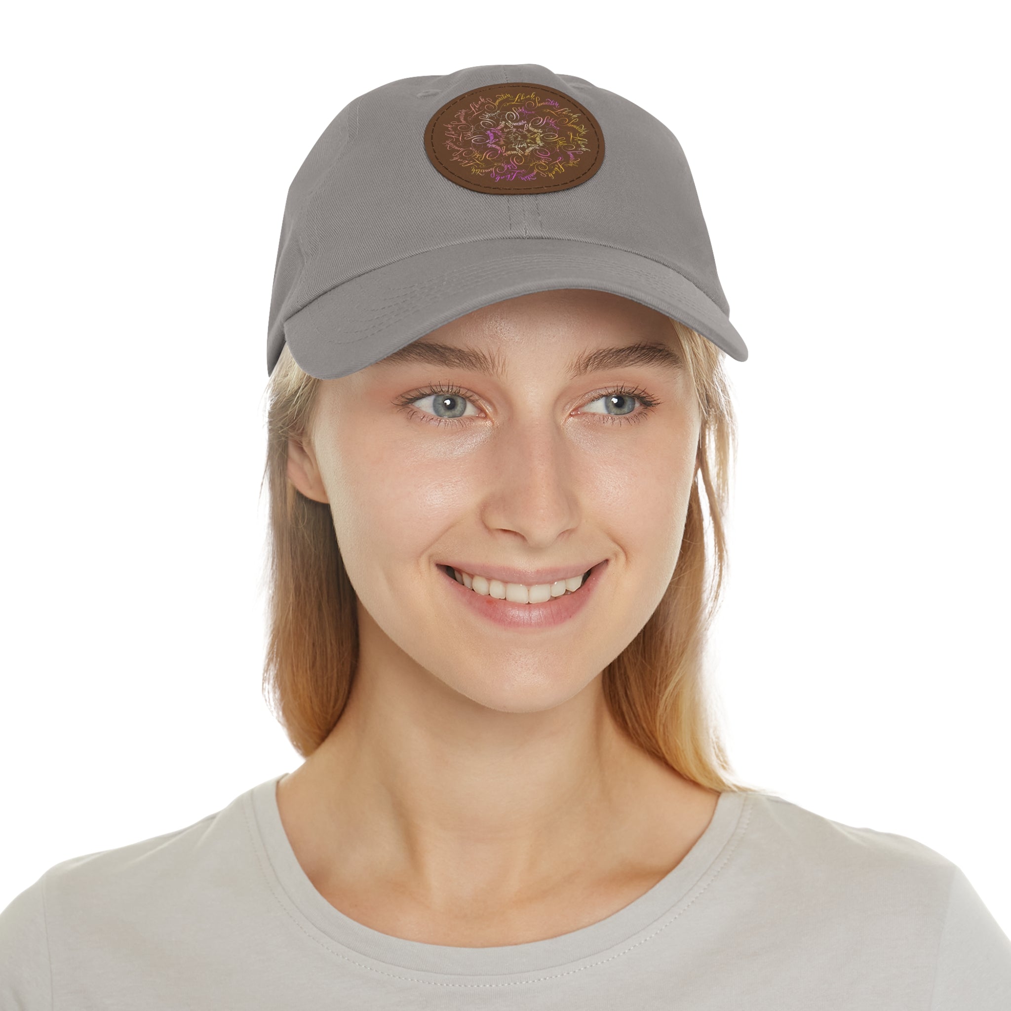 Yoga Mandala Calligraphy Cap
