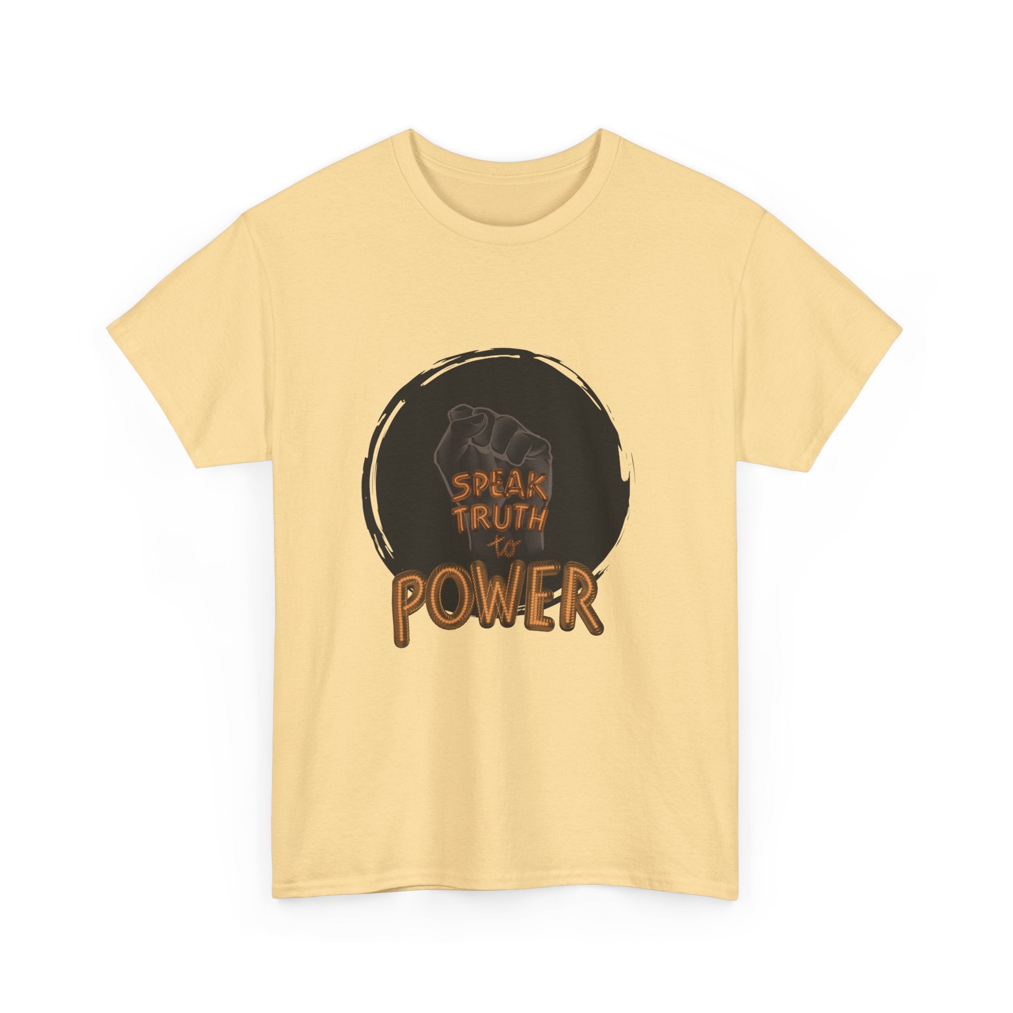 SPEAK TRUTH TO POWER Unisex Heavy Cotton Tee