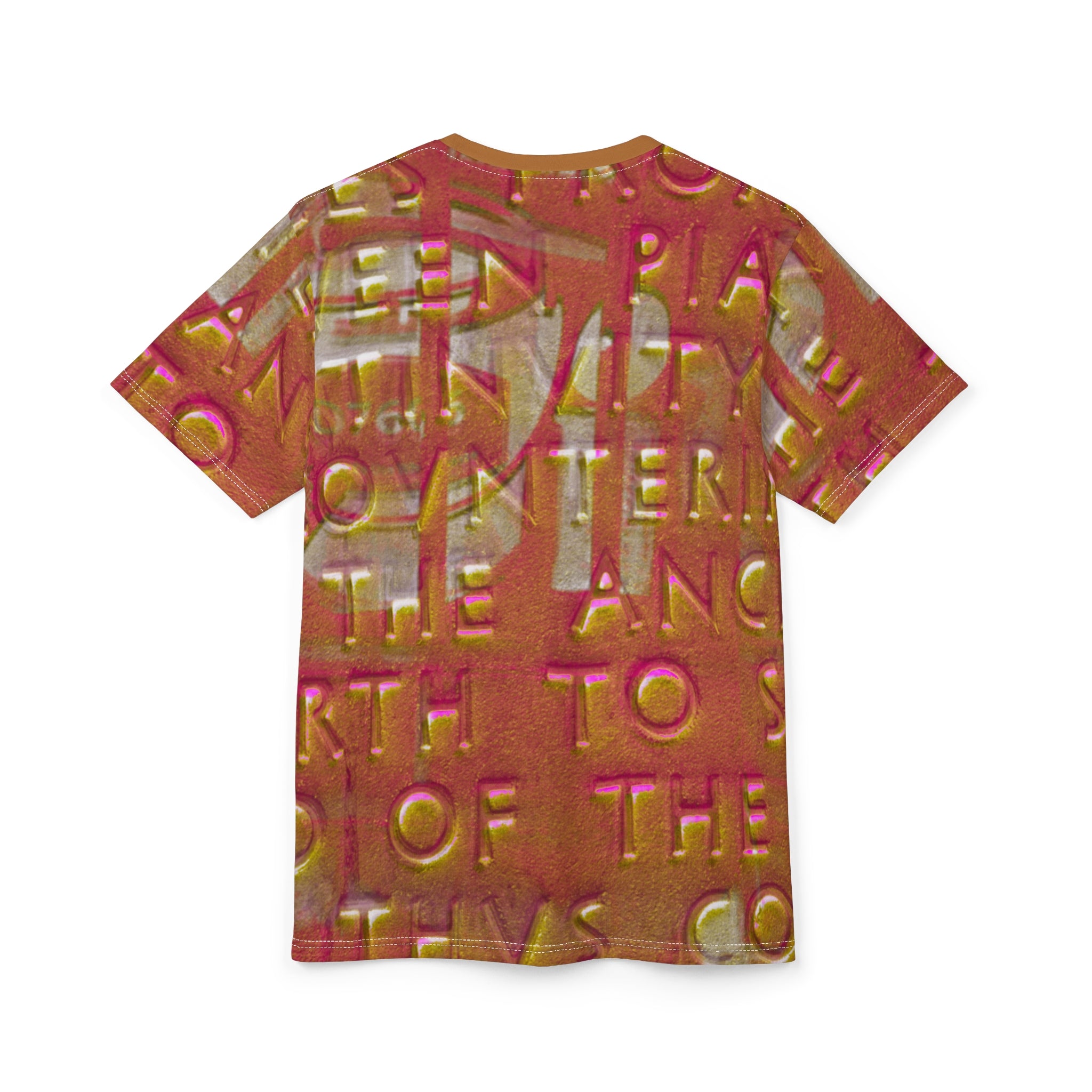 Vibrant Graphic Tee - Inspirational Quote Style