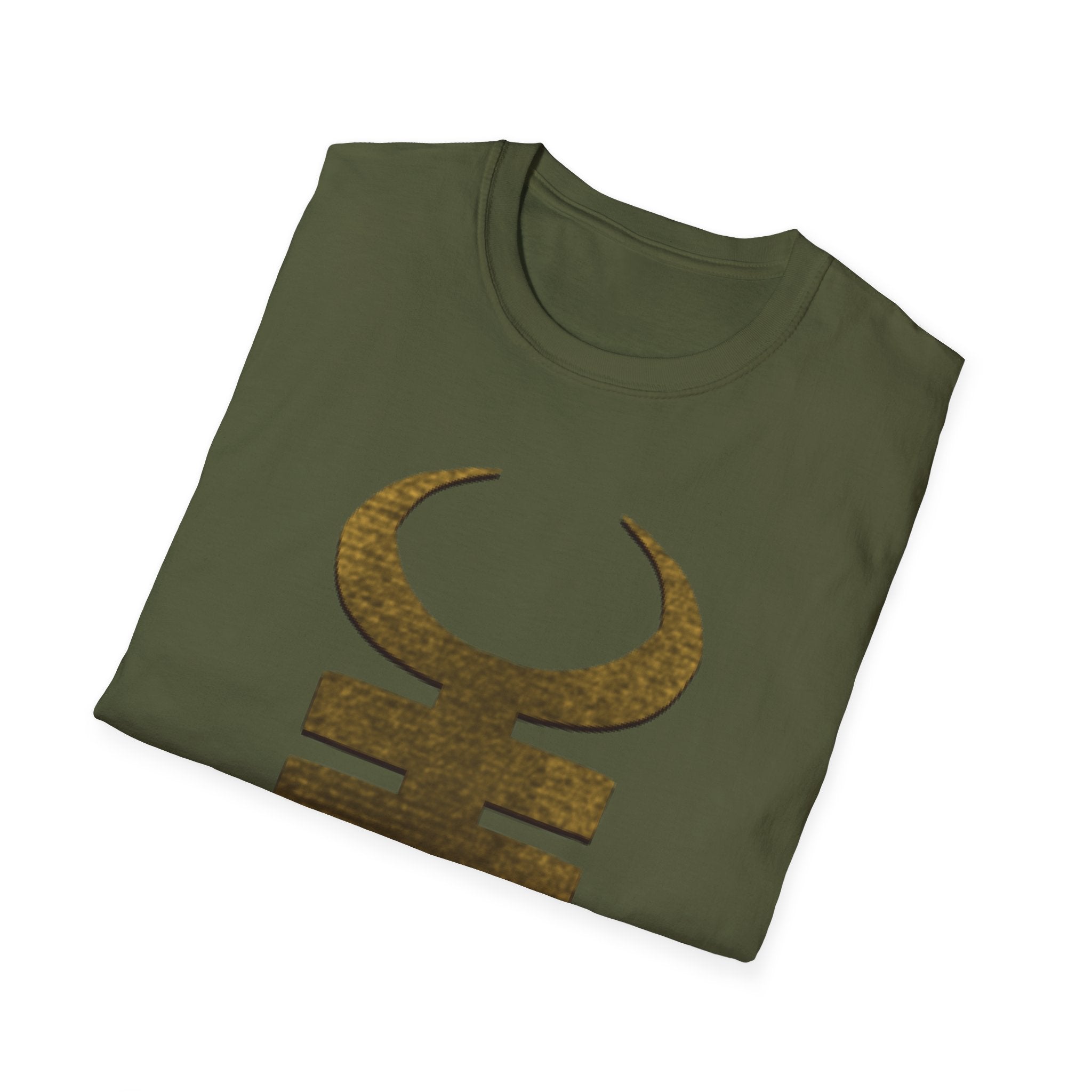 AKOBEN ADINKRA SYMBOL Unisex Softstyle T-Shirt