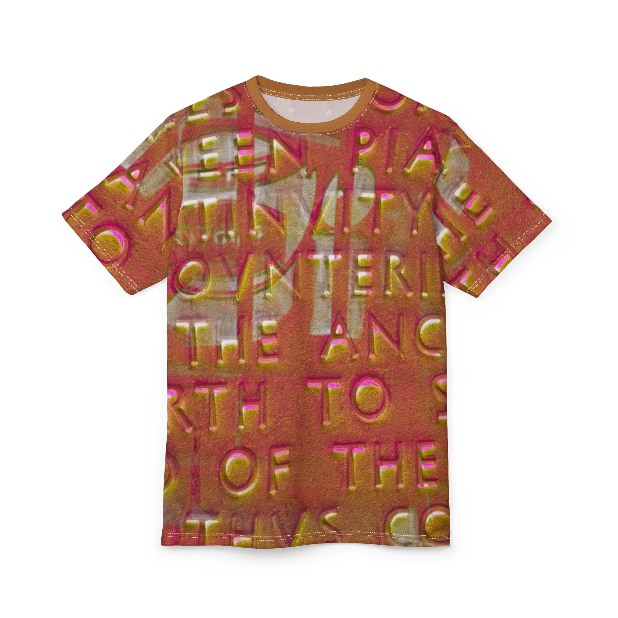Vibrant Graphic Tee - Inspirational Quote Style