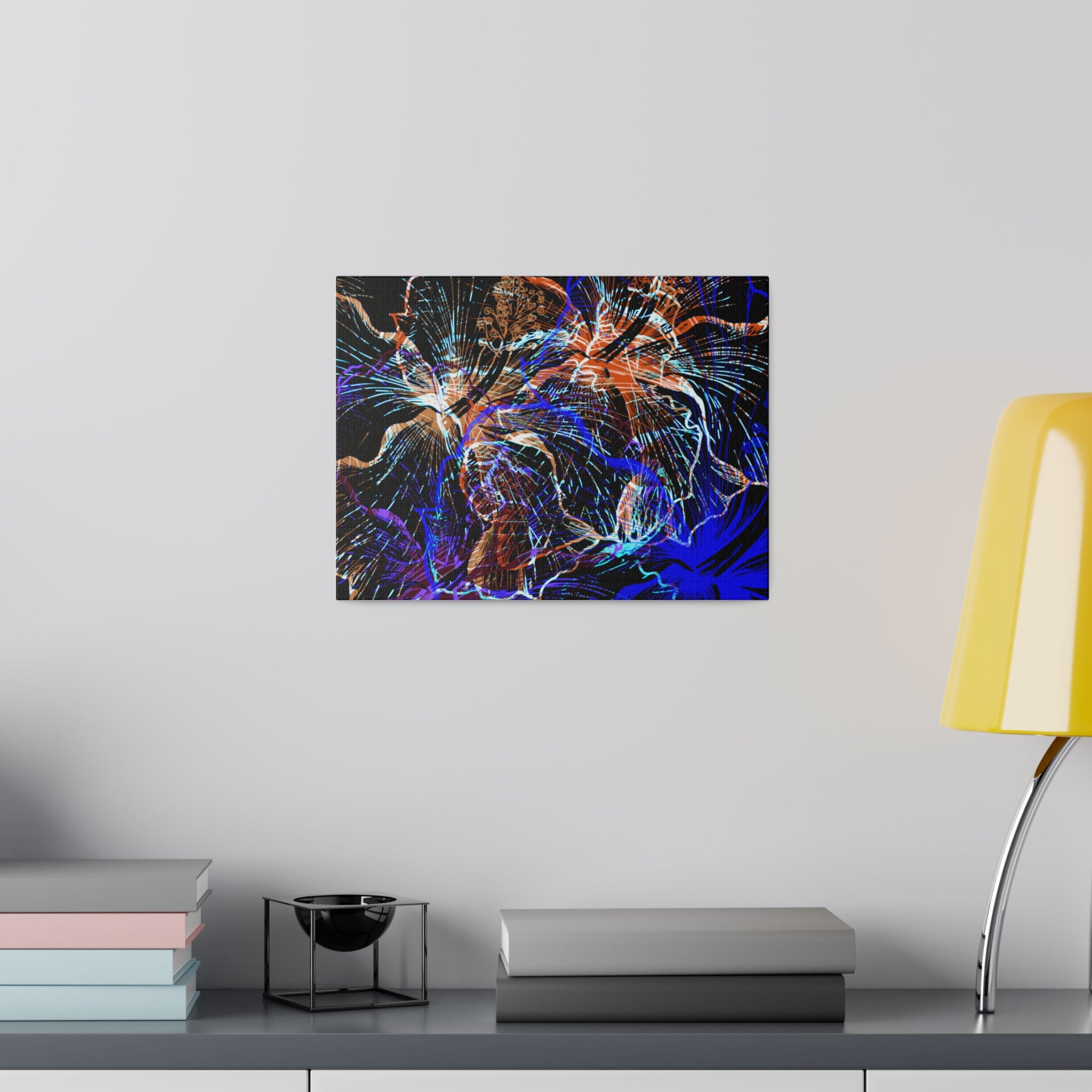 ELECTRIC ECLETIC Matte Canvas, Stretched, 0.75"