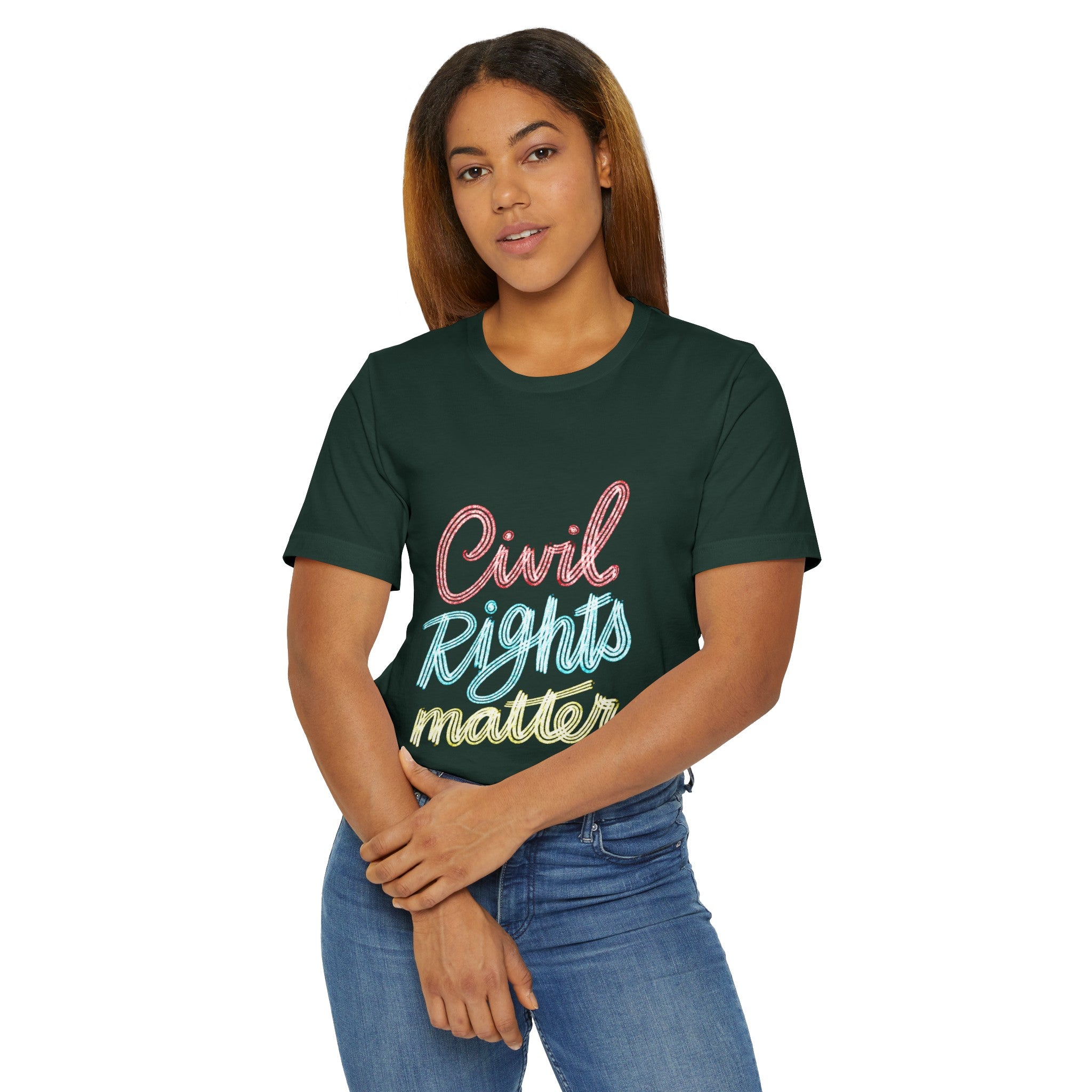 CIVIL RIGHTS MATTER Unisex Jersey Short Sleeve Tee