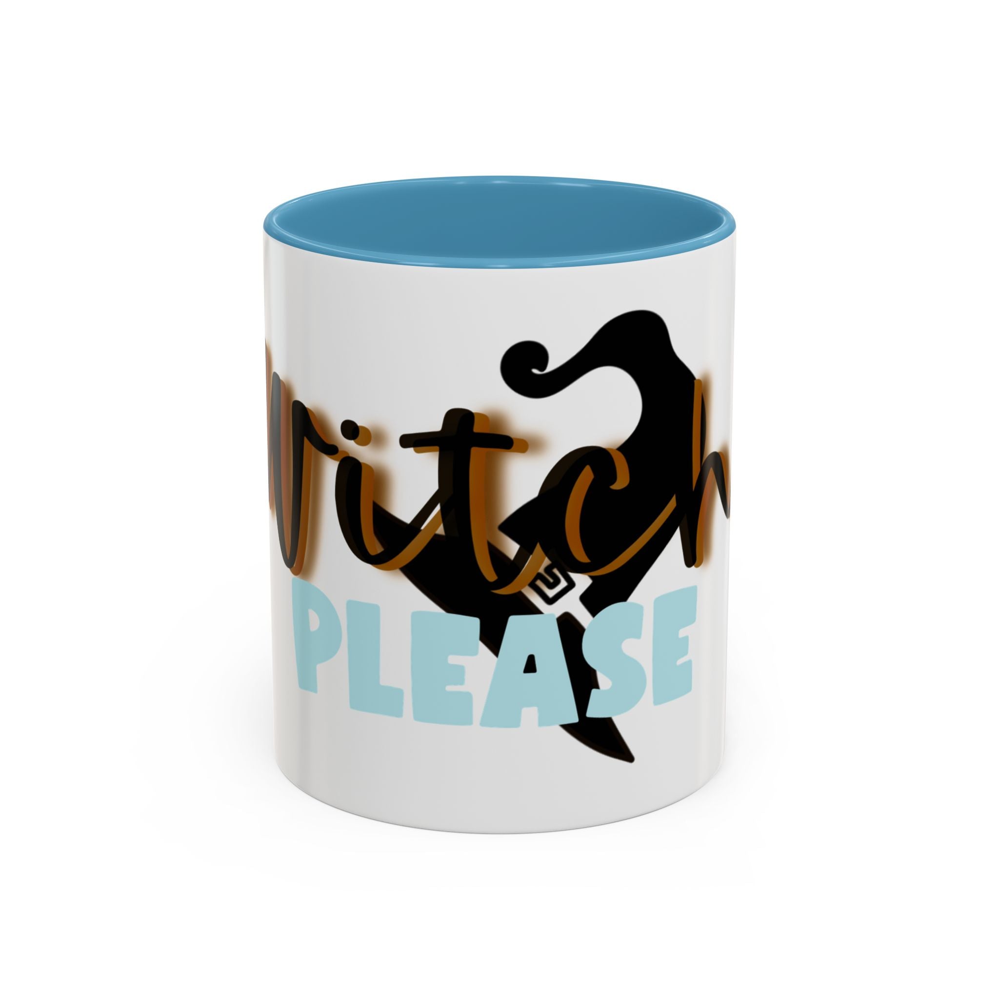 WITCH PLEASE Accent Coffee Mug (11 oz)