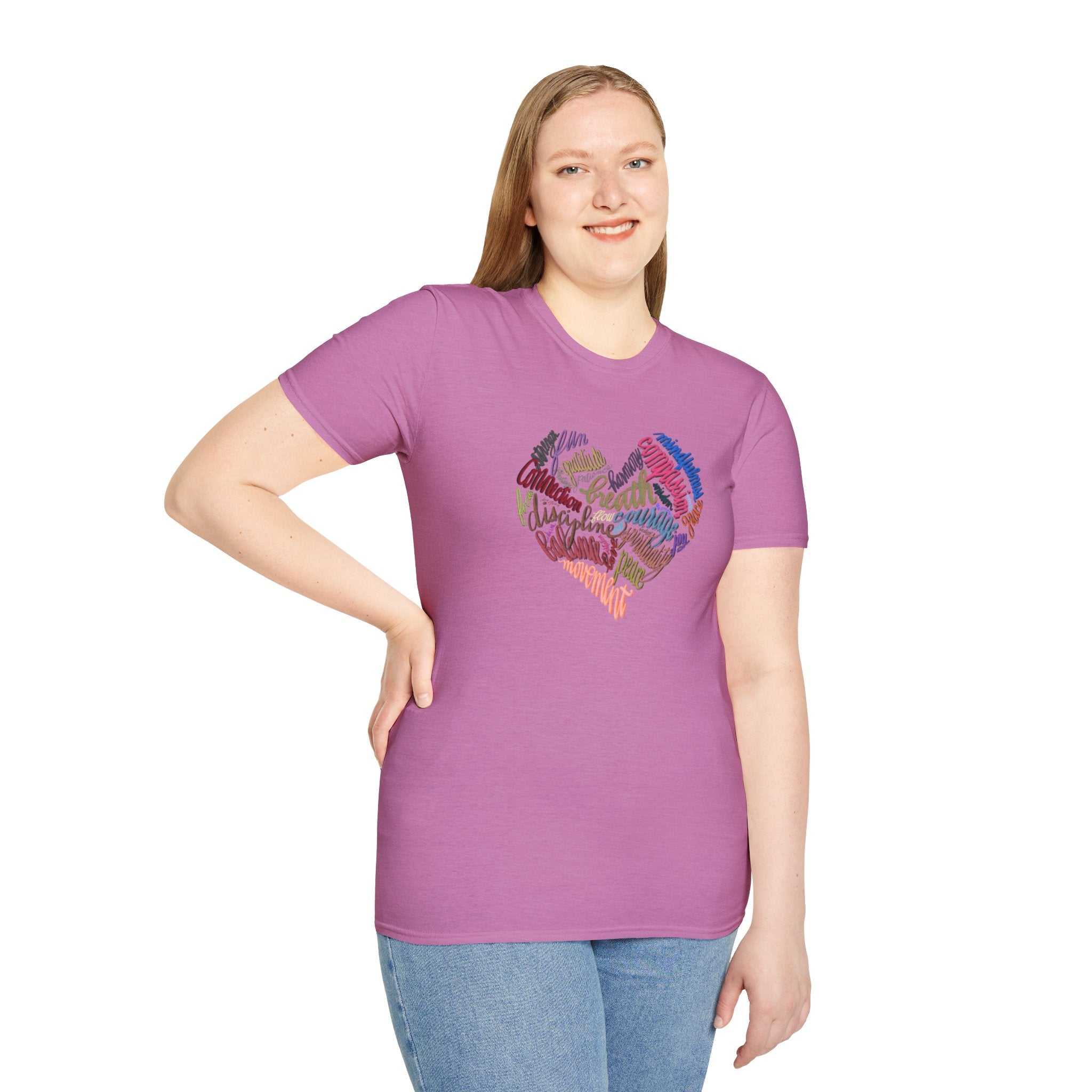 YOGA HAS MY HEART Softstyle T-Shirt