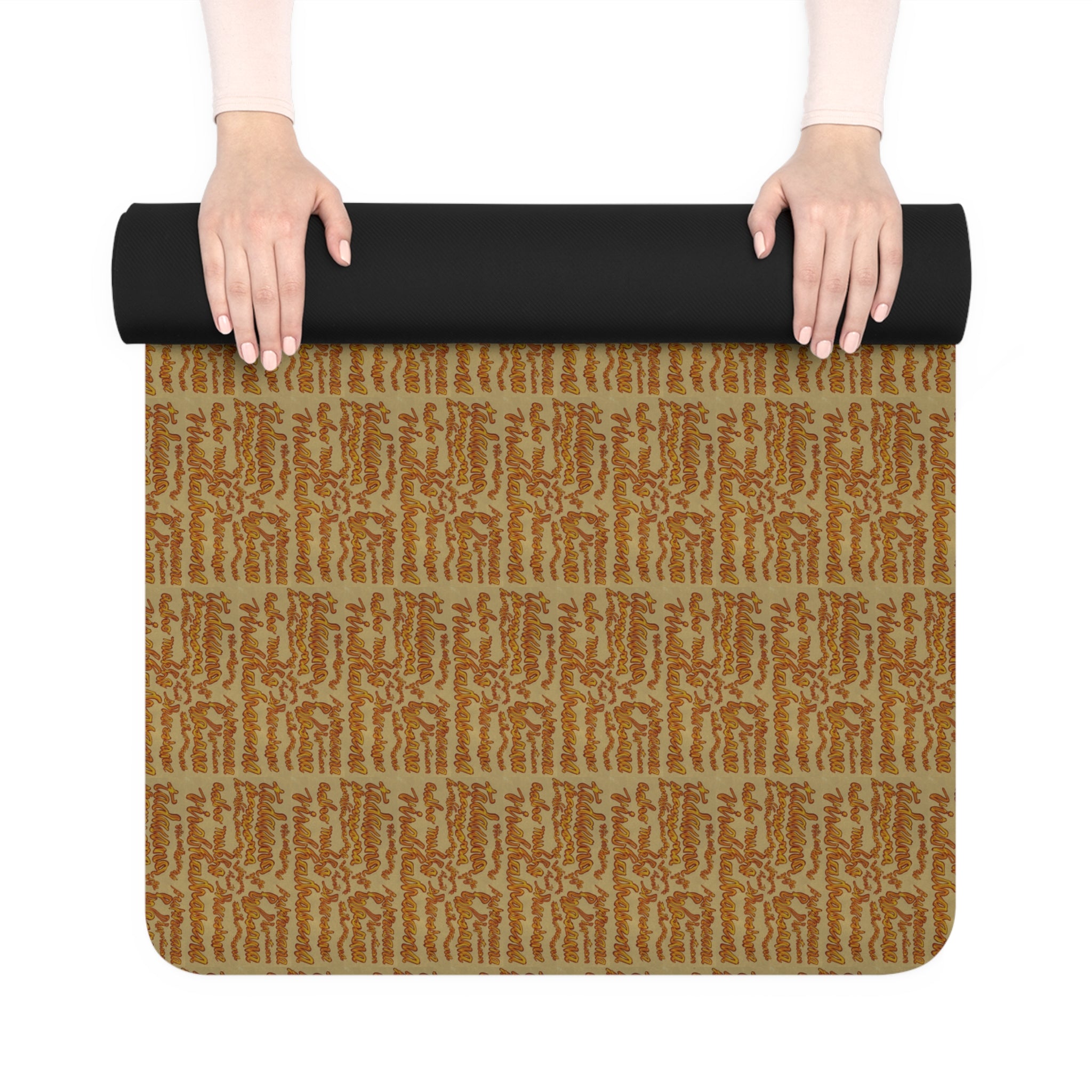 CALLIGRAPHIC YOGA Mat