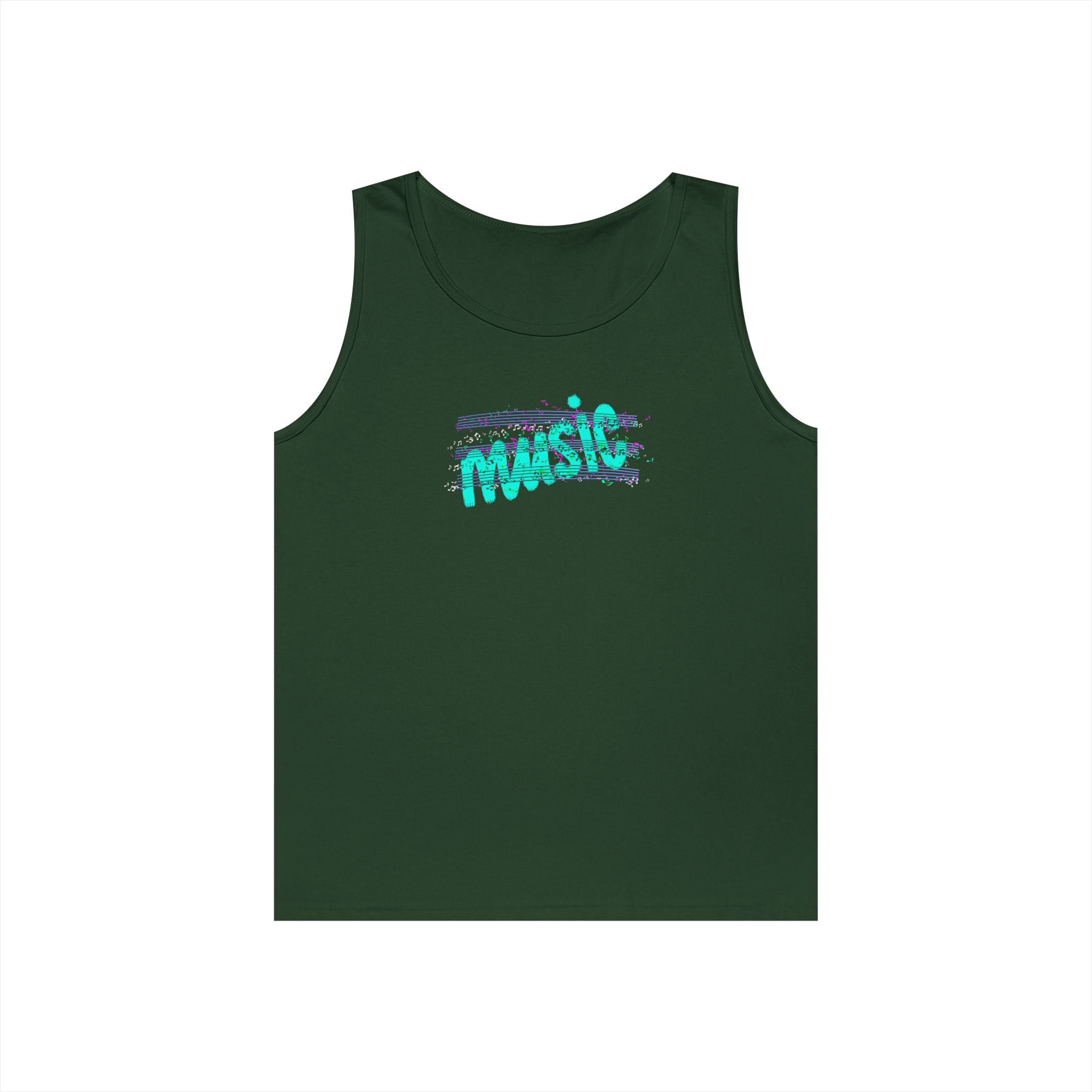 Music Vibes Unisex Heavy Cotton Tank Top