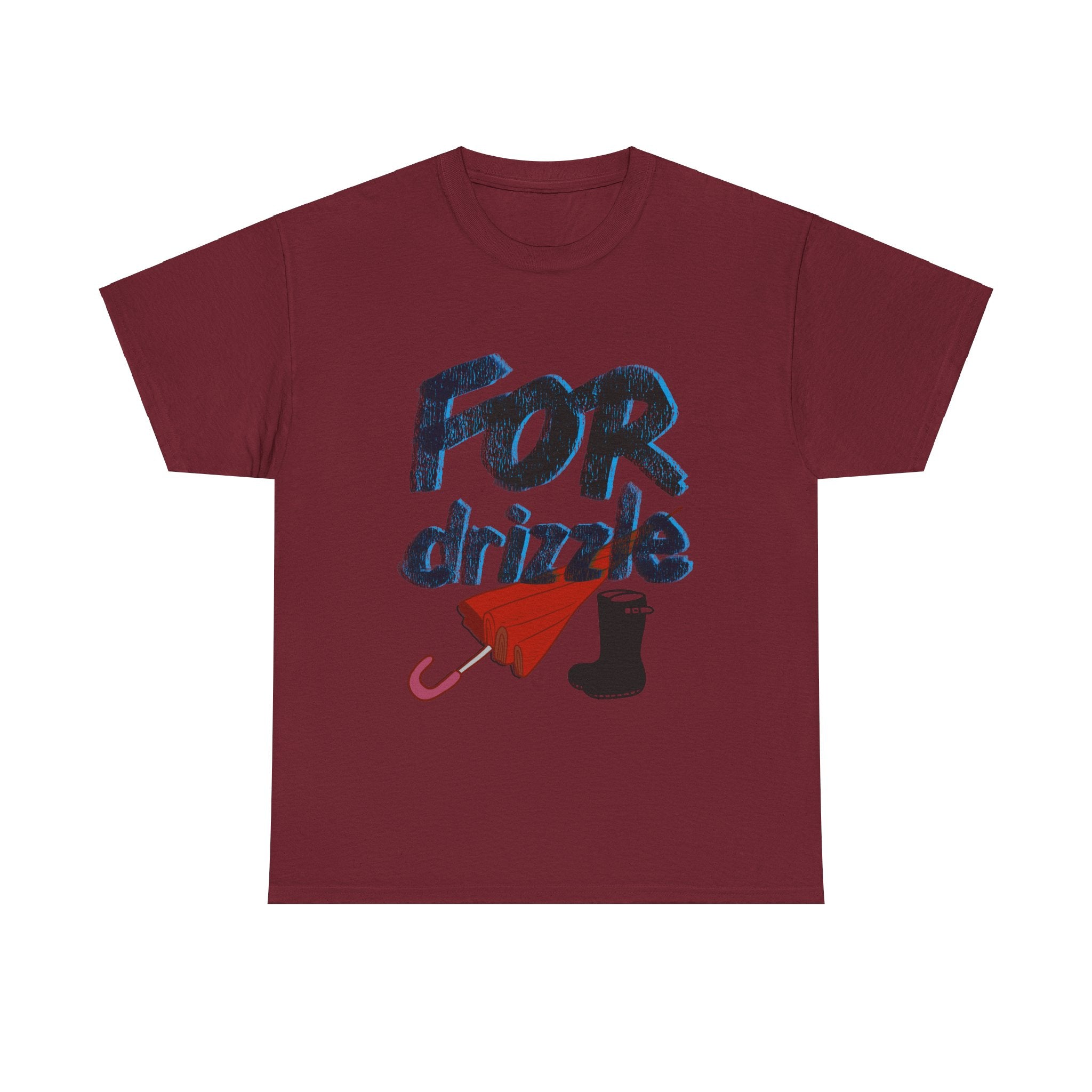 FOR DRIZZLE Unisex Heavy Cotton Tee