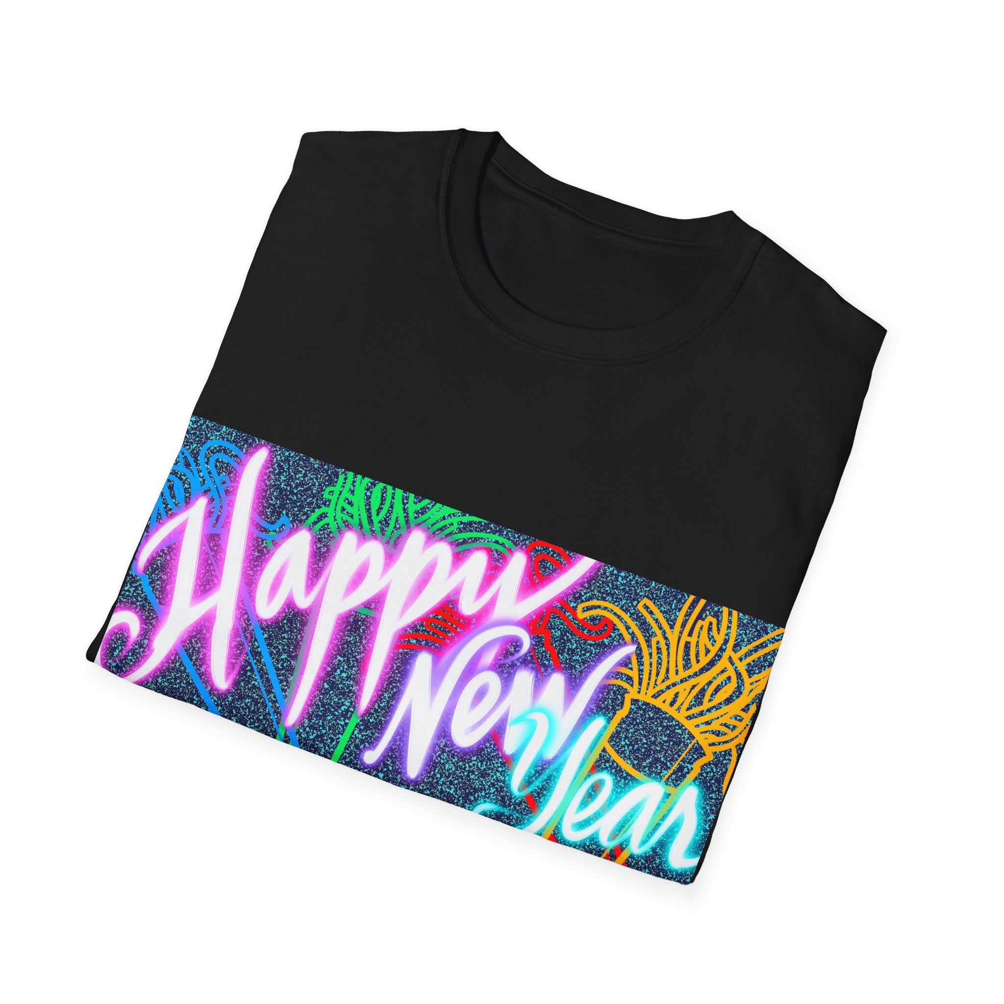 2025 New Year T-Shirt with Hand-Drawn Art by Cecile