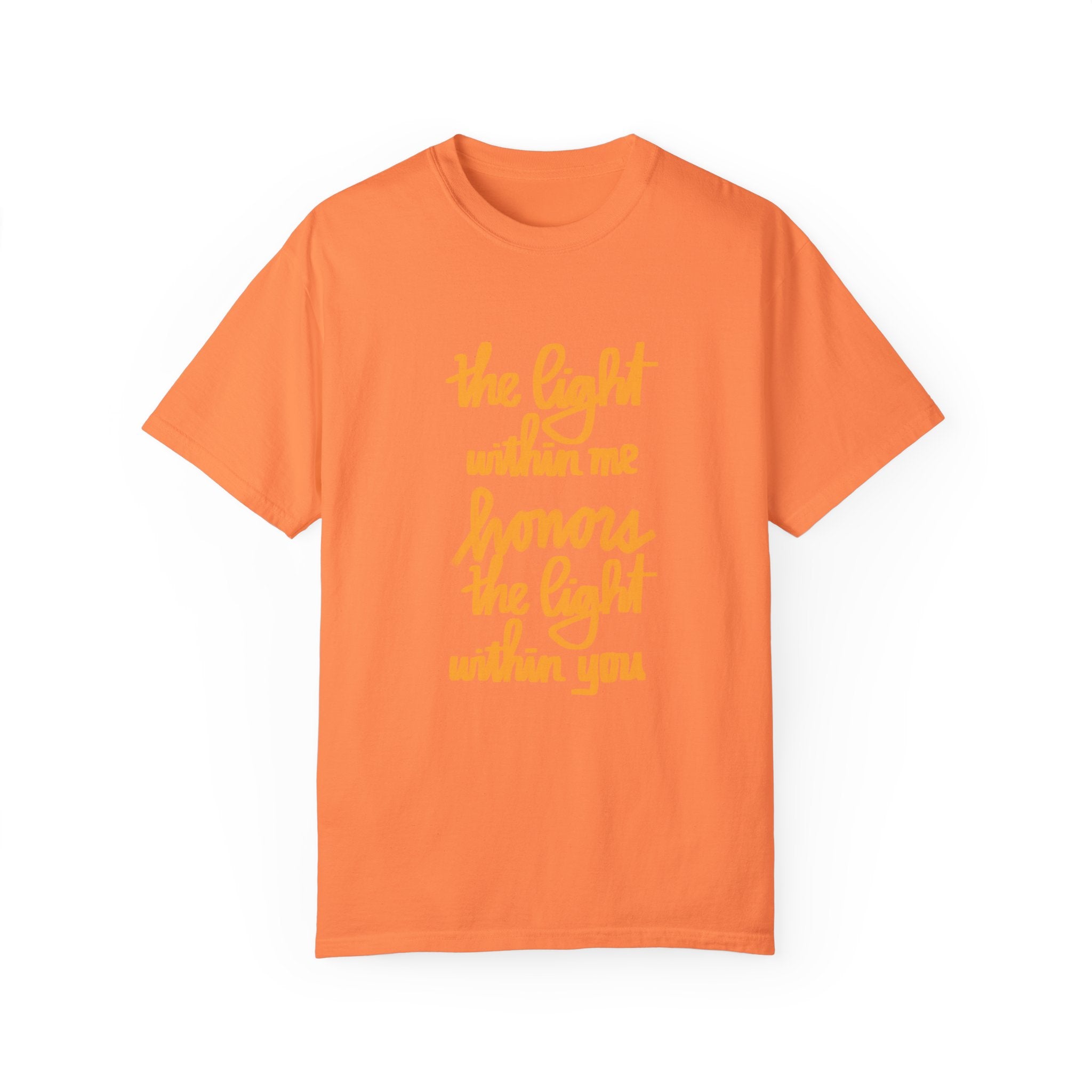 THE LIGHT WITHIN ME Unisex Garment-Dyed T-shirt