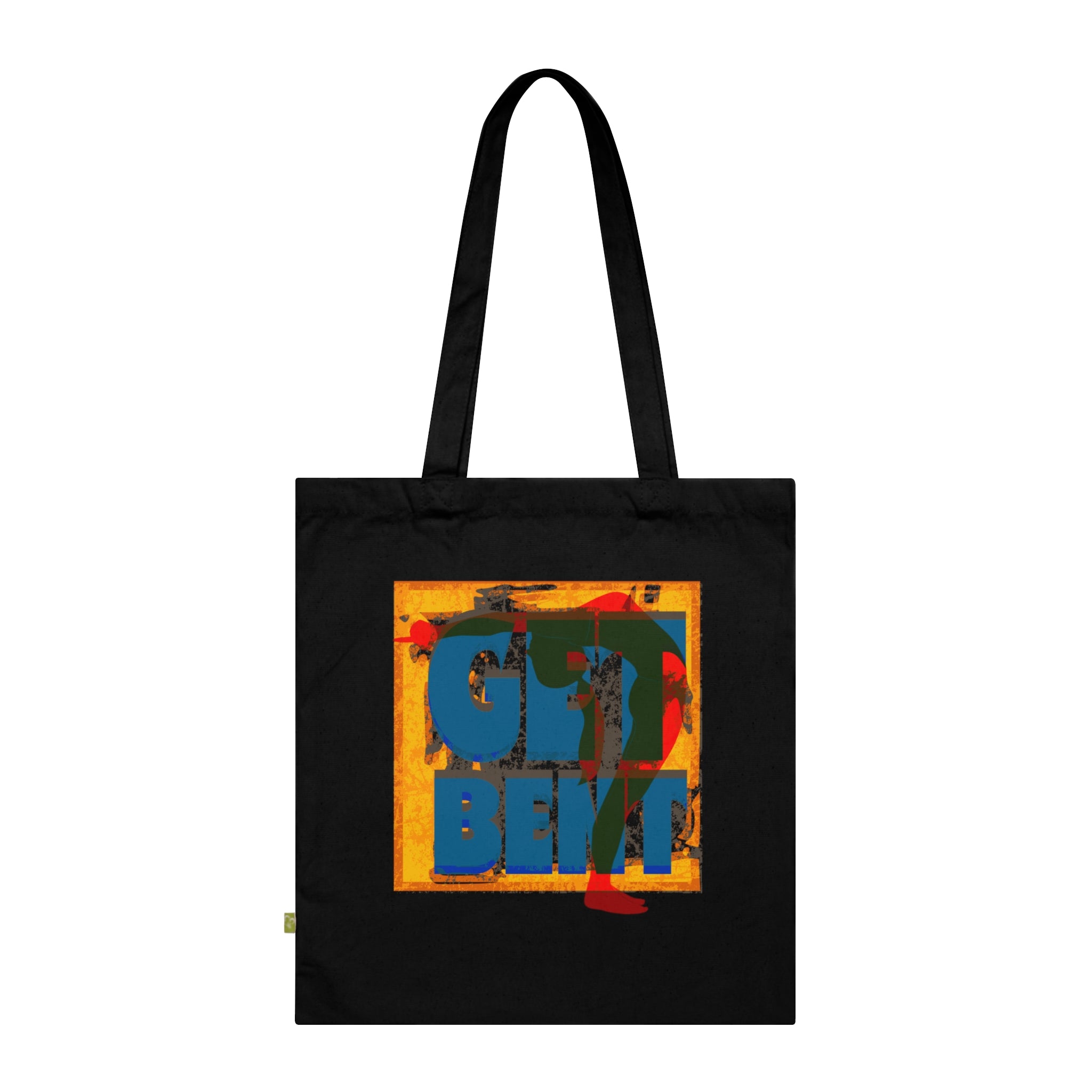 Yoga GET BENT Organic Cotton Tote Bag