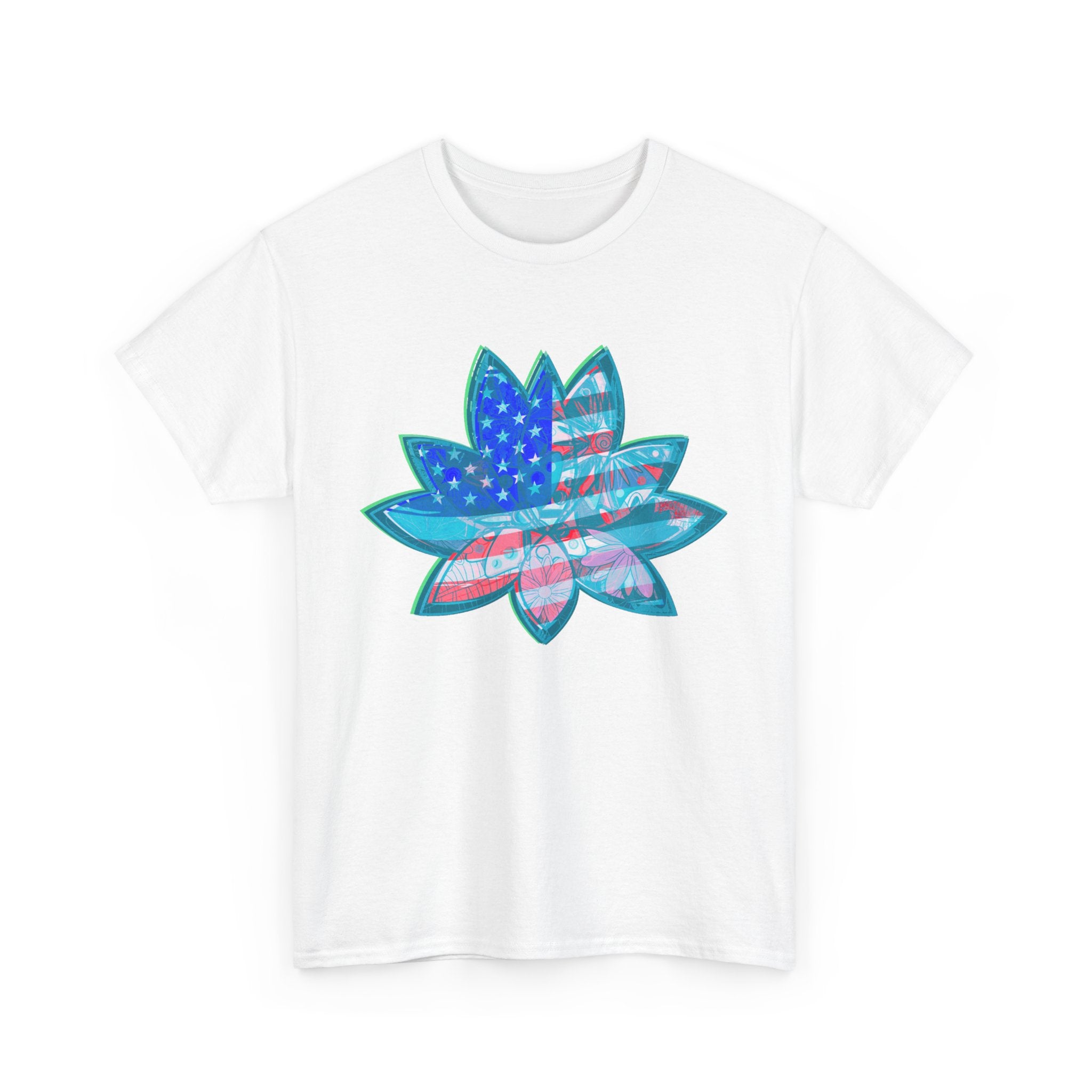 LOTUS USA Unisex Heavy Cotton Tee