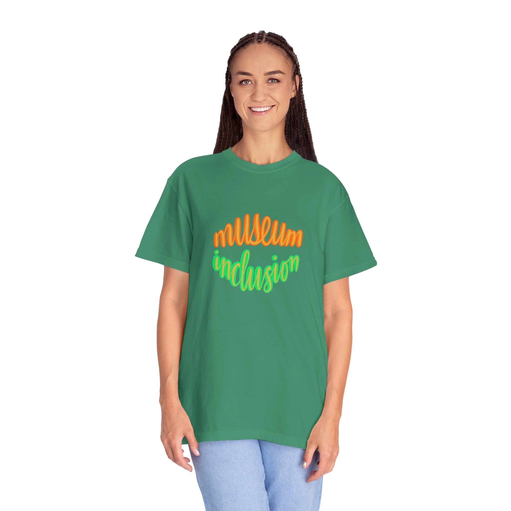 MUSEUM INCLUSION Unisex Garment-Dyed T-shirt
