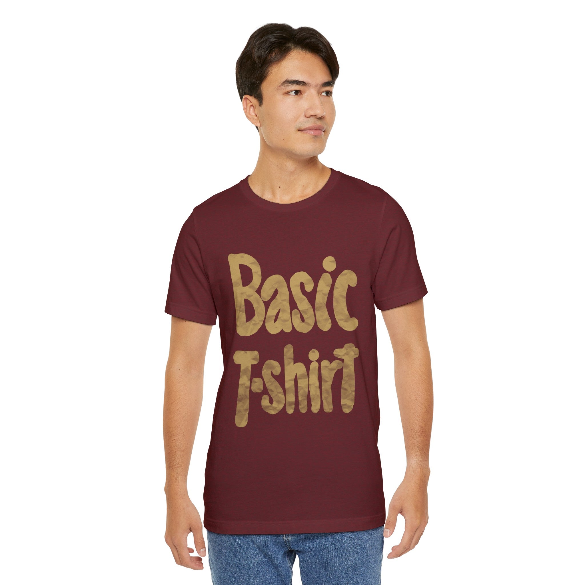 BASIC T-SHIRT Unisex Jersey Short Sleeve Tee