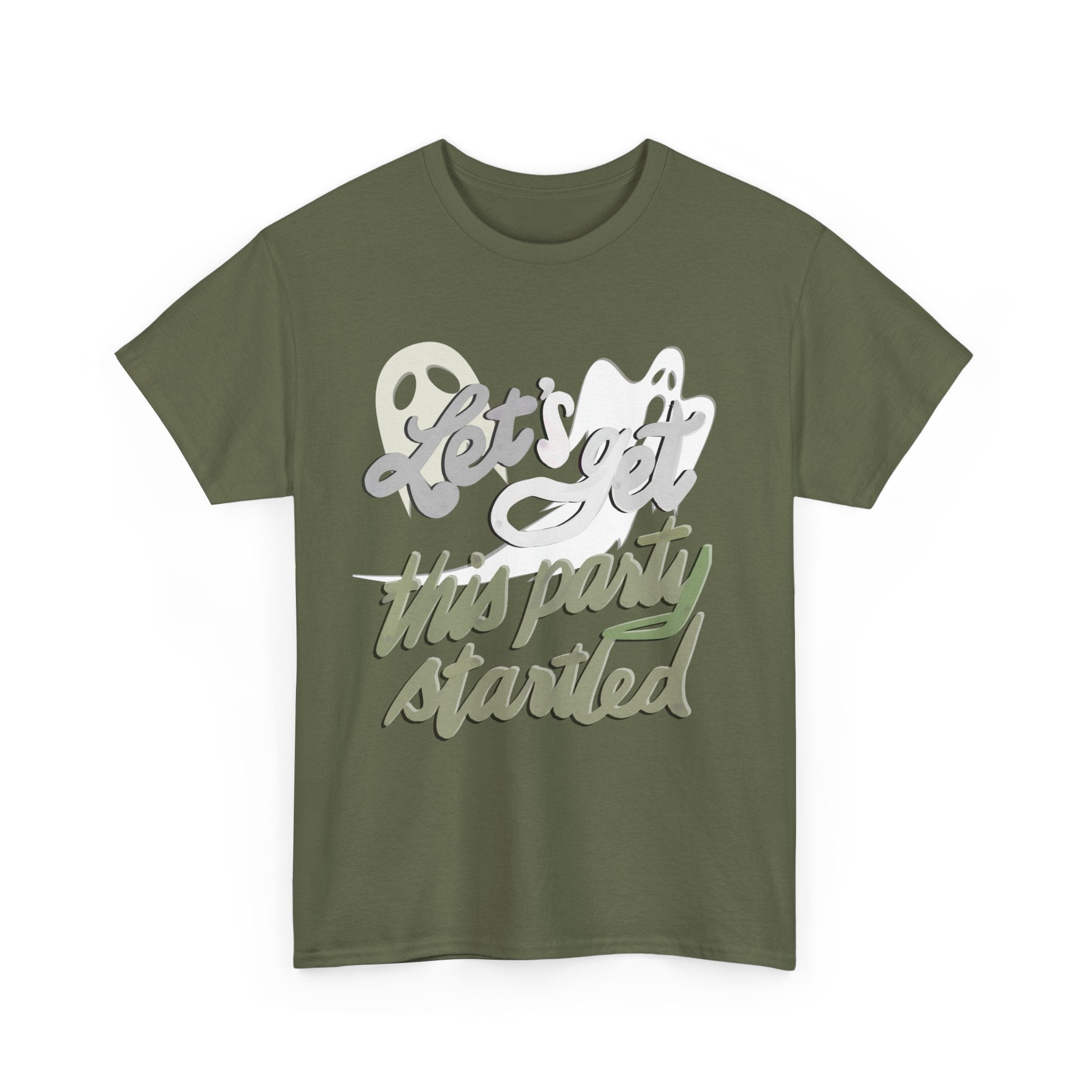 LET’s GET THIS PARTY STARTLED Unisex Heavy Cotton Tee