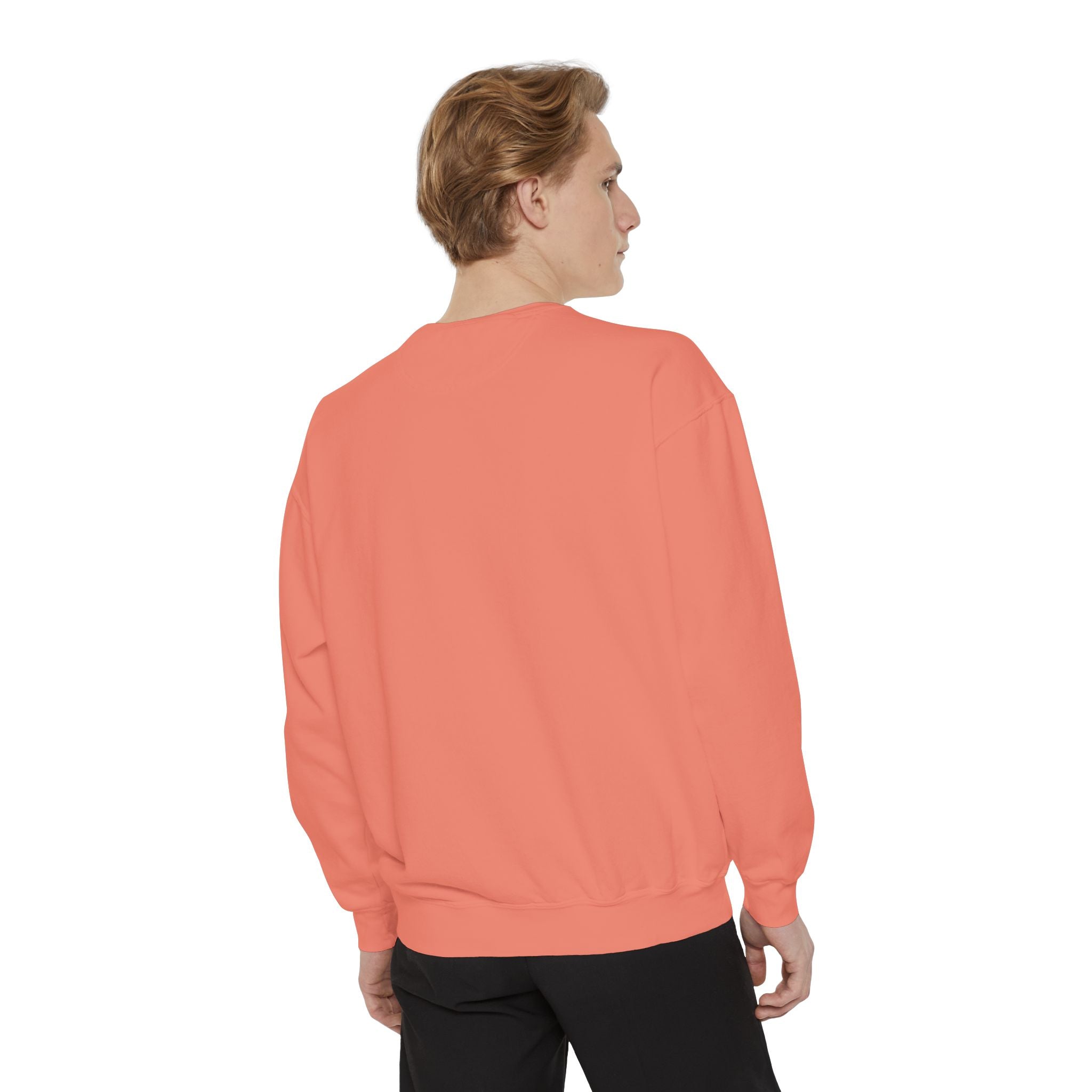 BE THE MAIN CHARACTER Unisex Garment-Dyed Sweatshirt