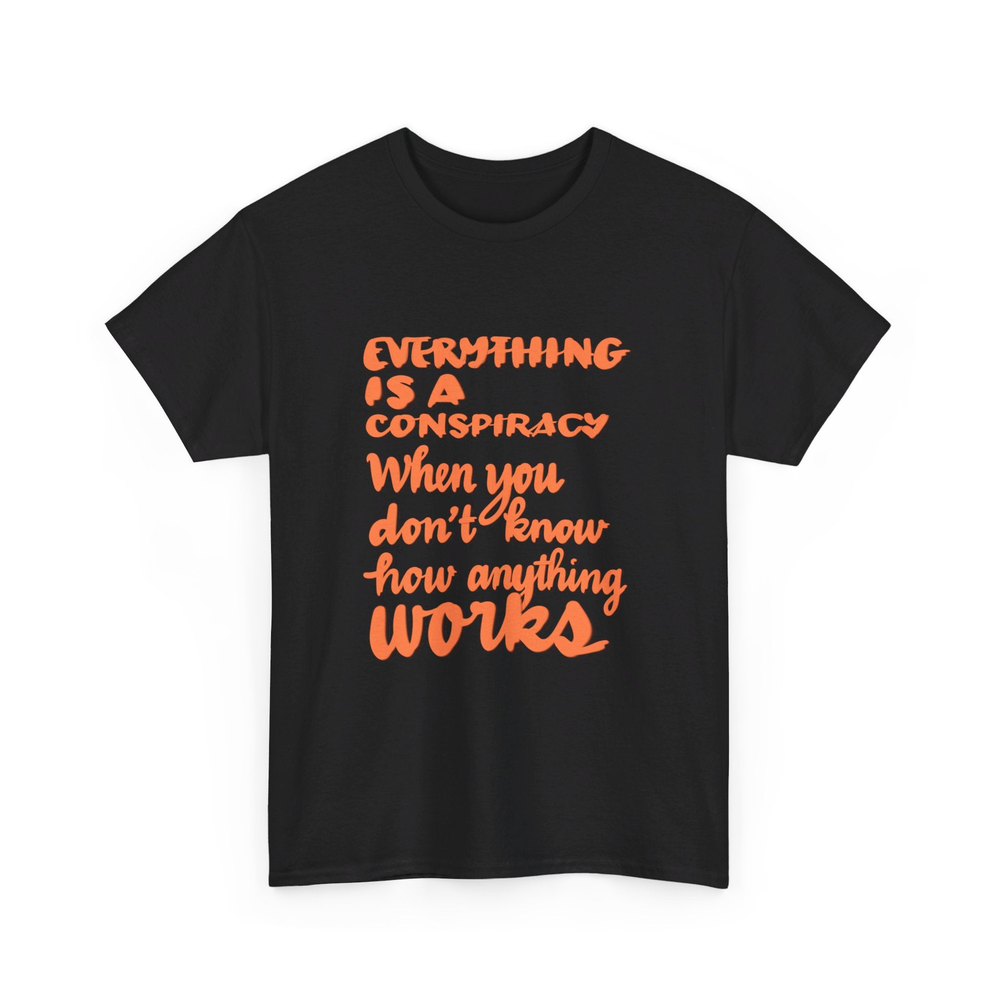 CONSPIRACIES Unisex Heavy Cotton Tee