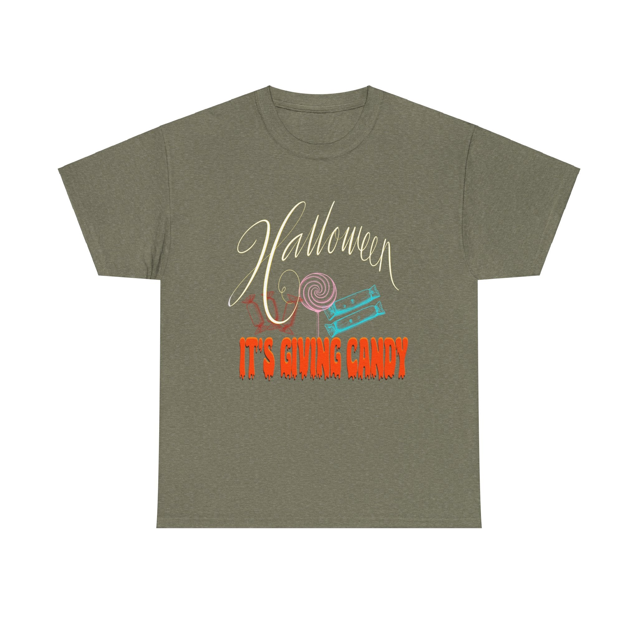 IT’S GIVING CANDY Unisex Heavy Cotton Tee