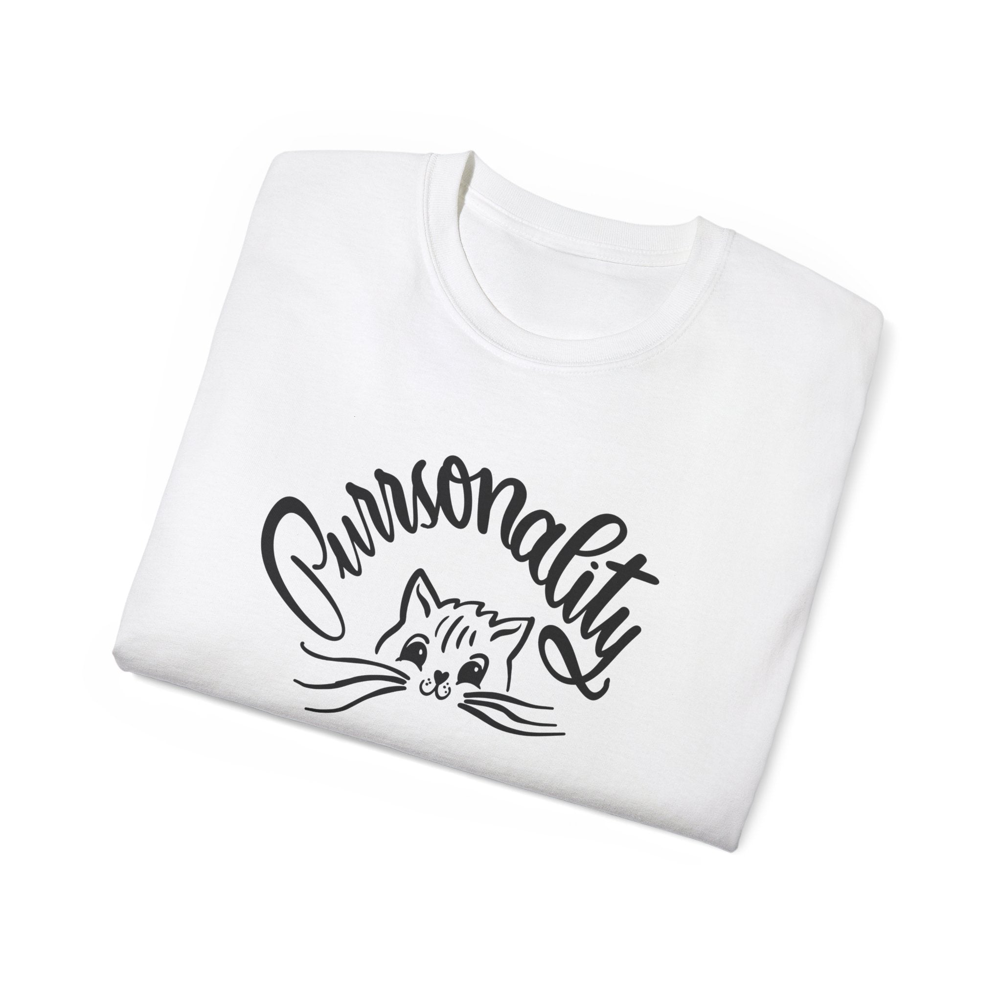 Personality Cat Unisex Ultra Cotton Tee - Cute & Comfy Cat Lover Shirt