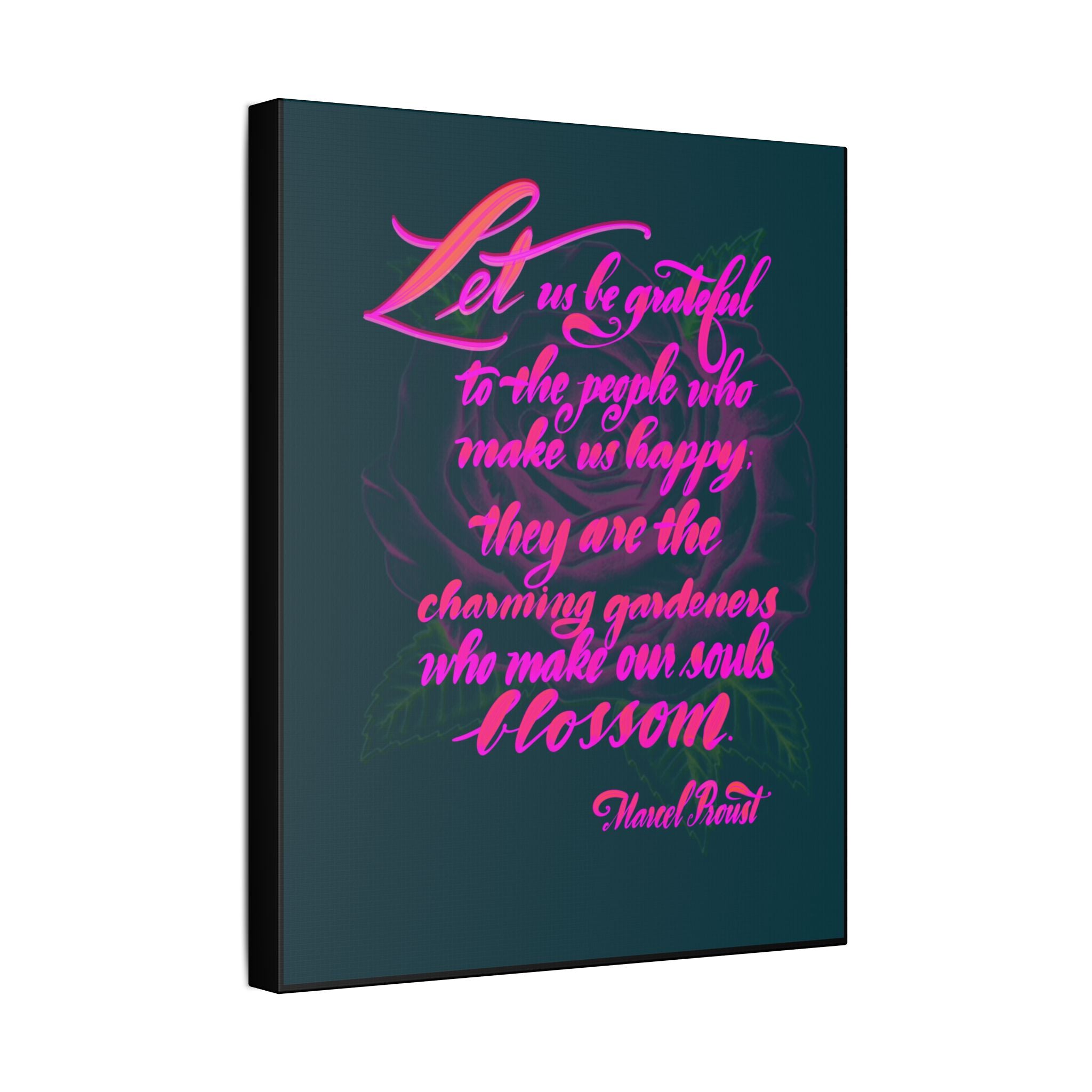 'Let us be grateful...' Wall Art