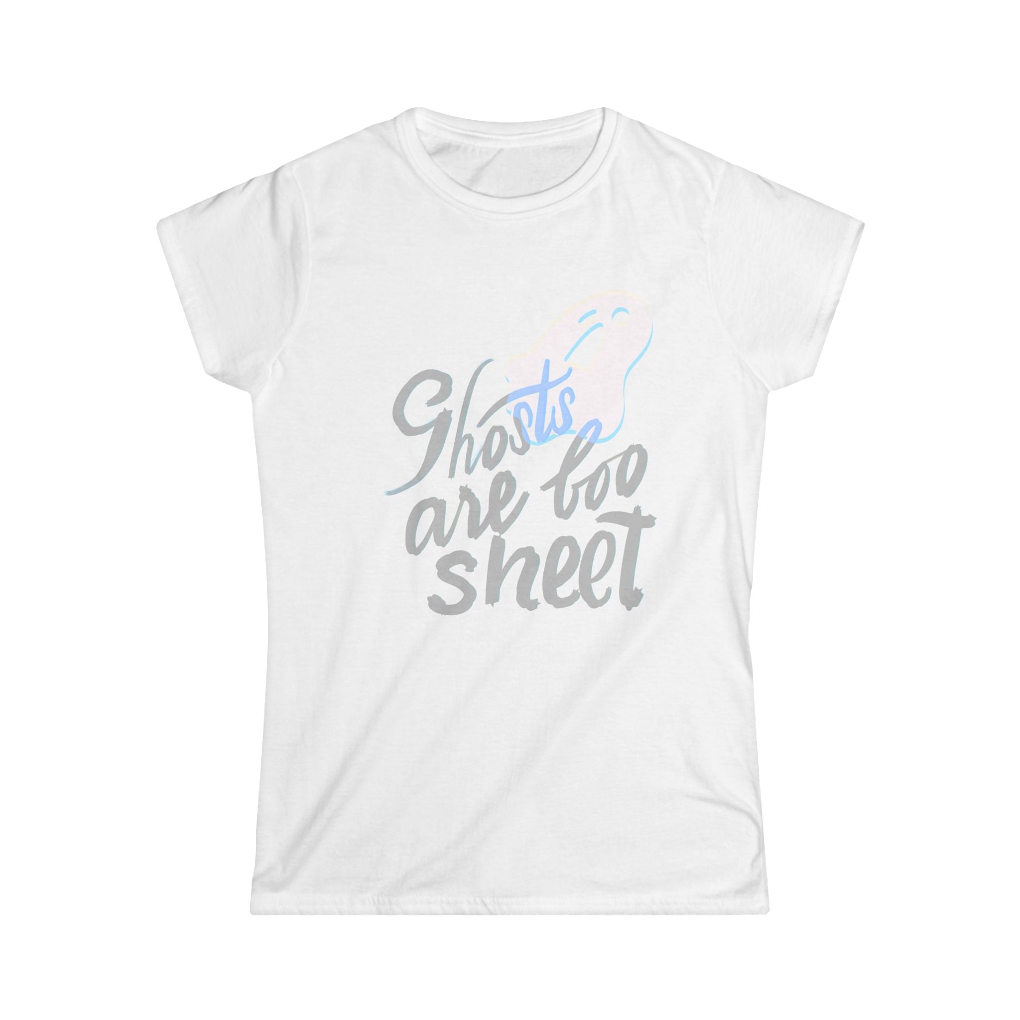 GHOSTS ARE BOO SHEET WOMEN’S TEE