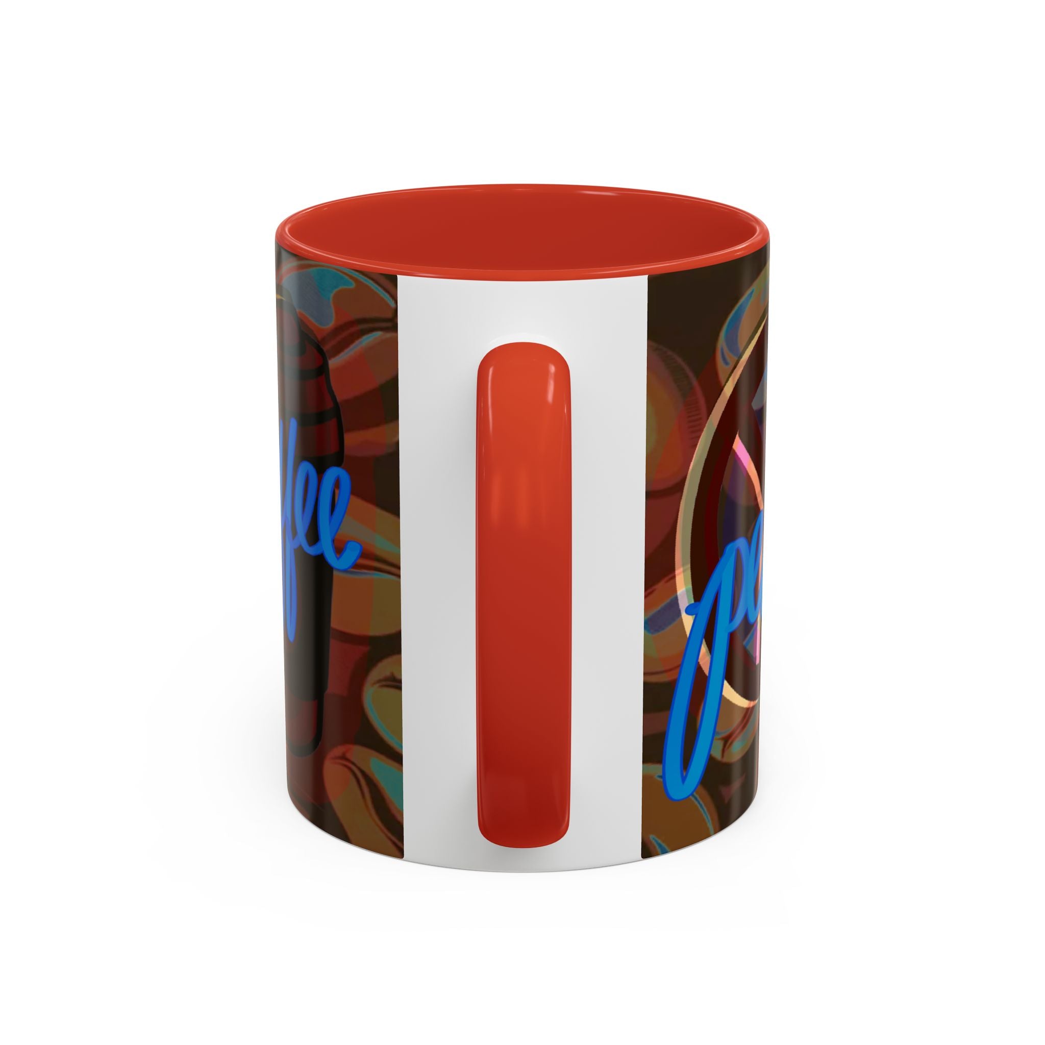 PEACE LOVE COFFEE Accent Coffee Mug (11 oz)