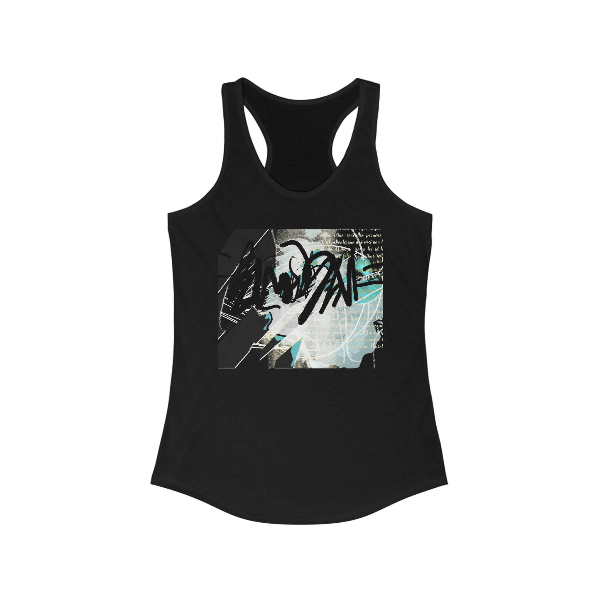 Stylish Women's Racerback Tank Top, Comfortable Workout Shirt, Trendy Summer Wear, Casual Fitness Apparel, Perfect Gift for Her