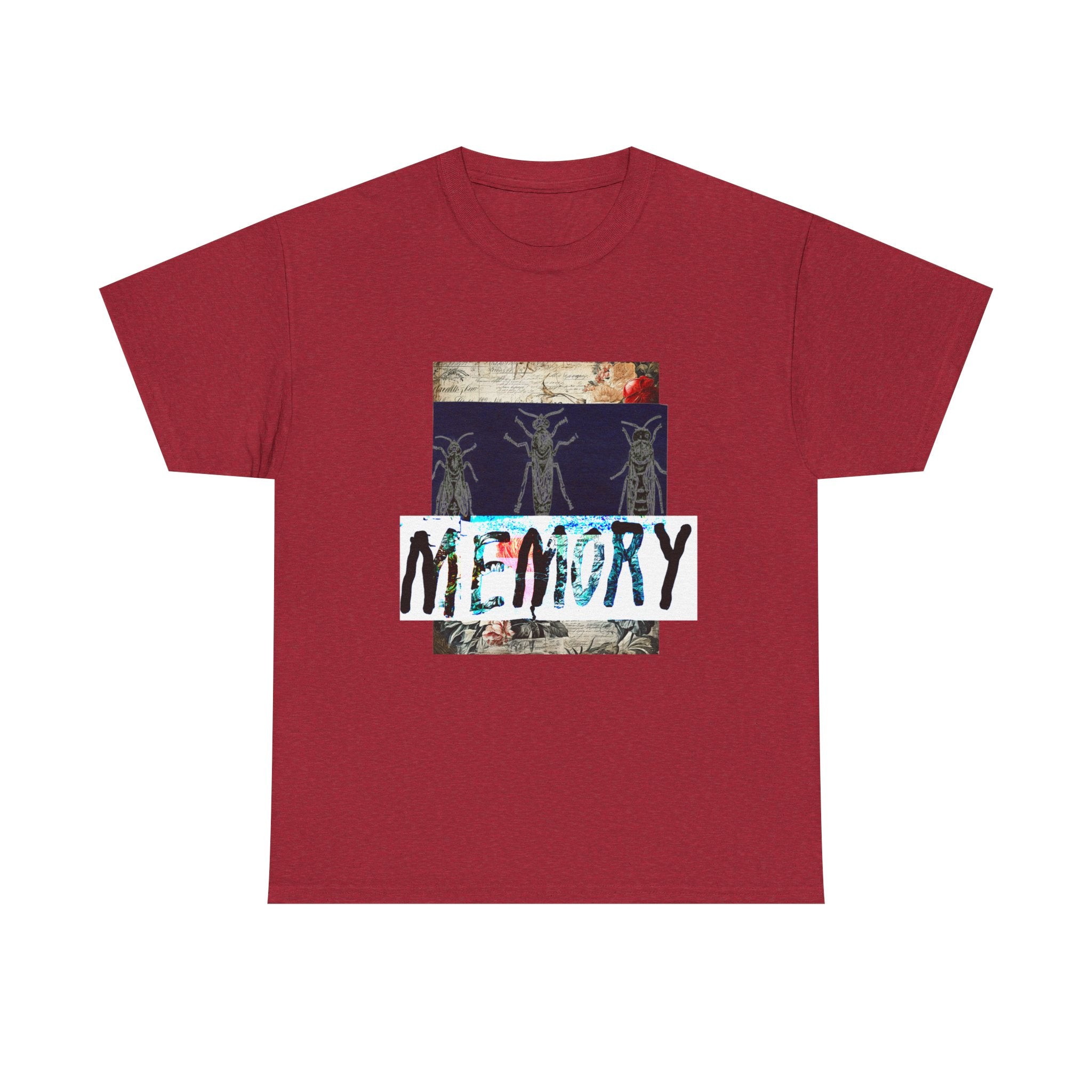 Memory Graphic Unisex Heavy Cotton Tee - Retro Vintage Style