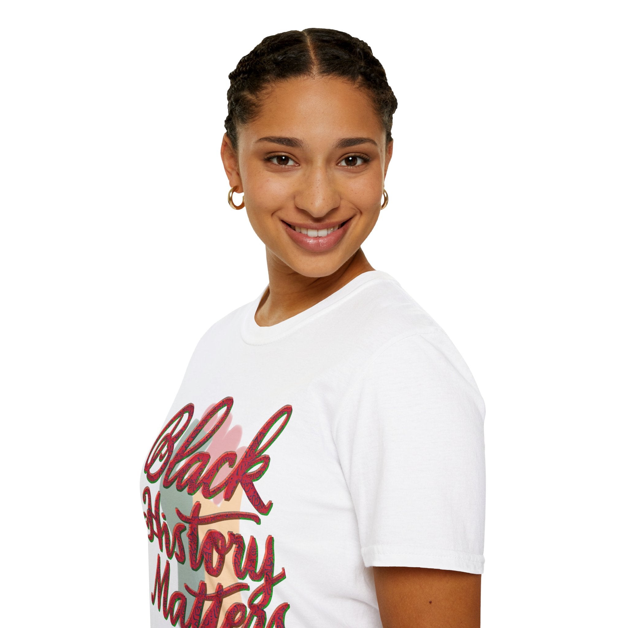 Black History Month Calligraphy T-Shirt