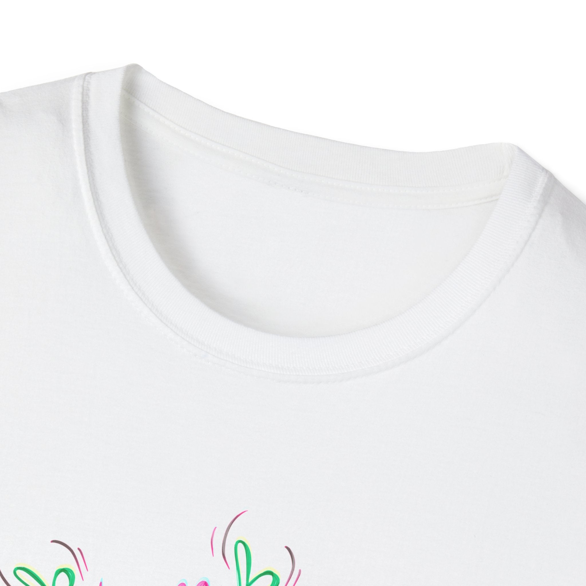 Unisex Softstyle T-Shirt - Peace Design - Perfect for Everyday Comfort