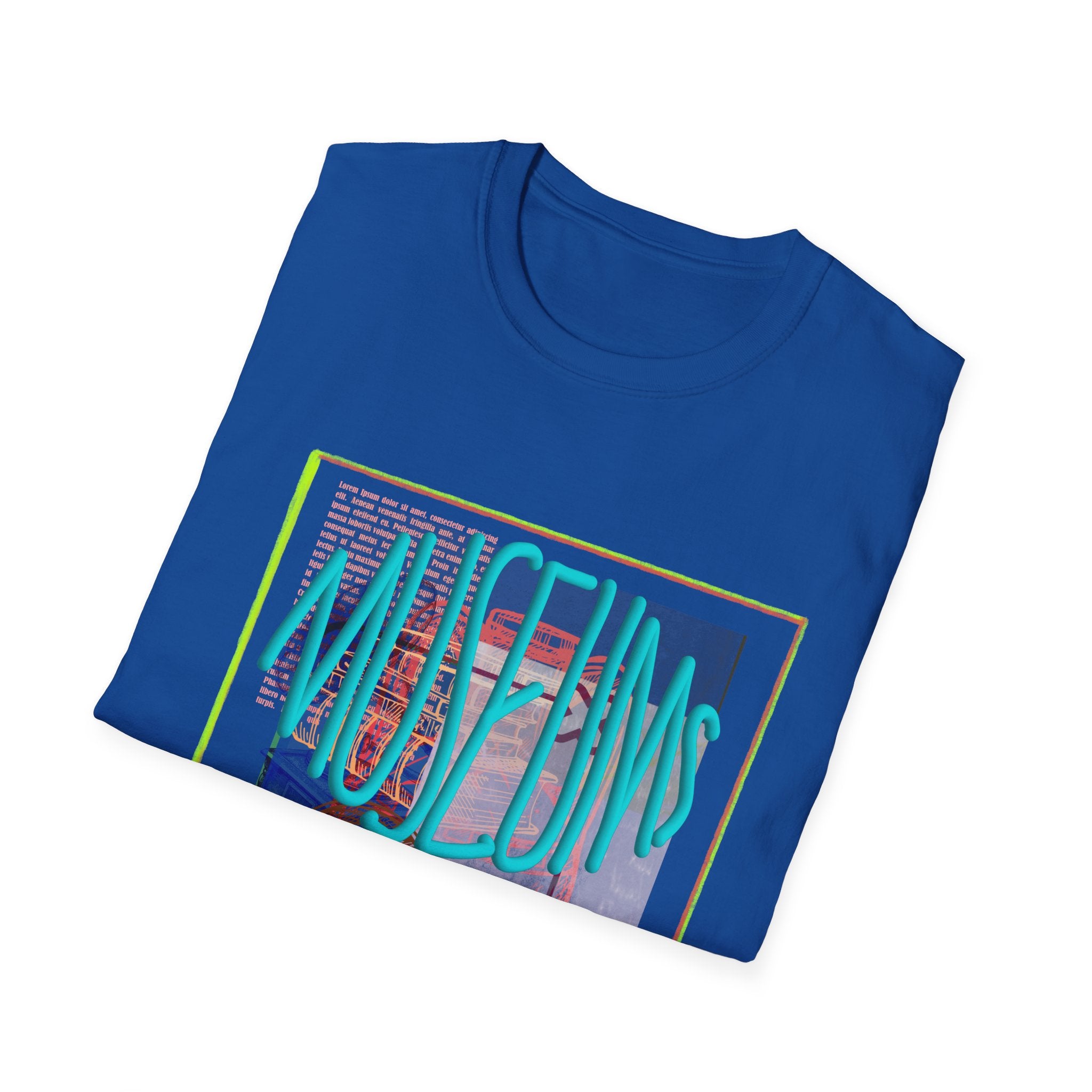 MUSEUMS MAKE MEMORIES Unisex Softstyle T-Shirt