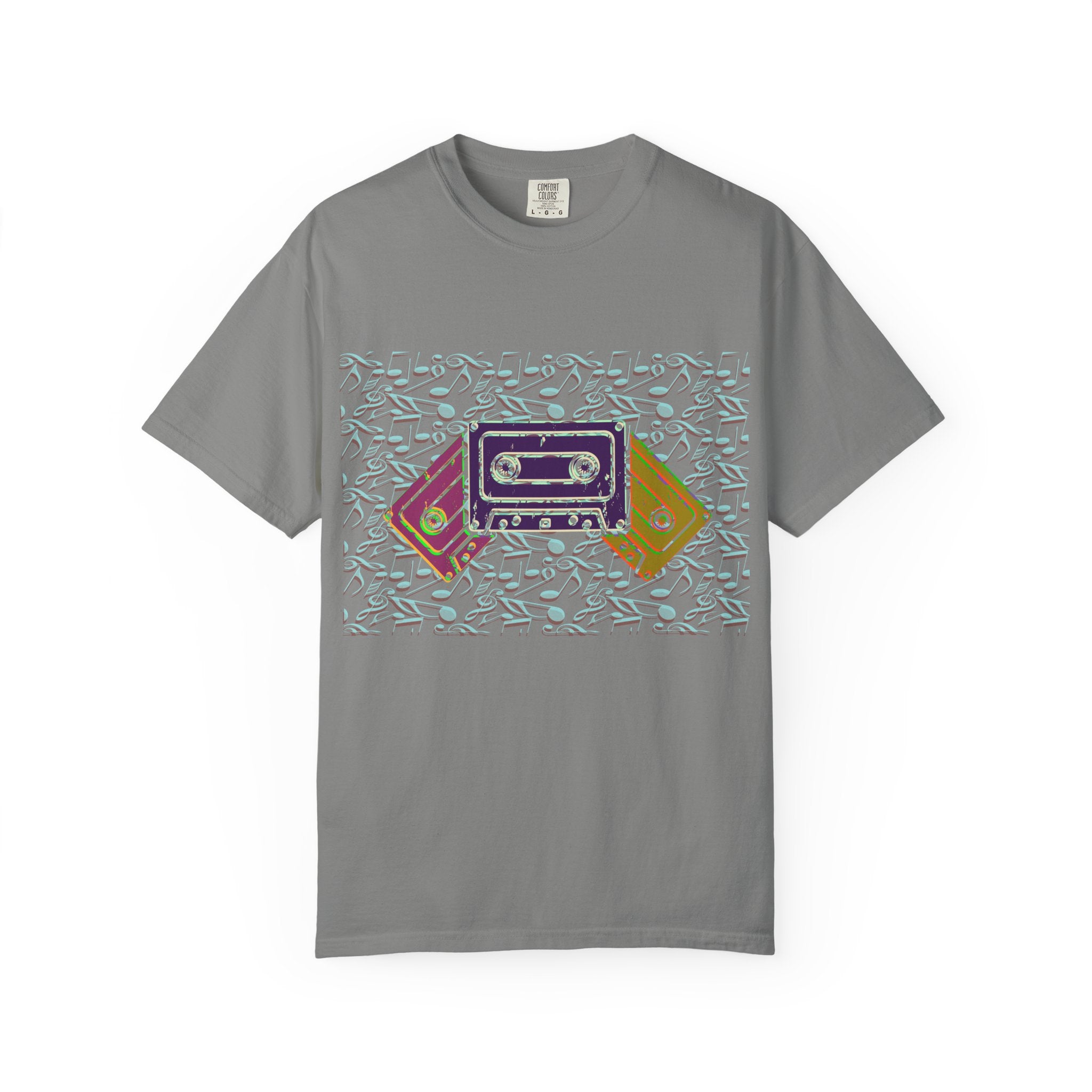 Cassette Tapes Garment-Dyed T-shirt
