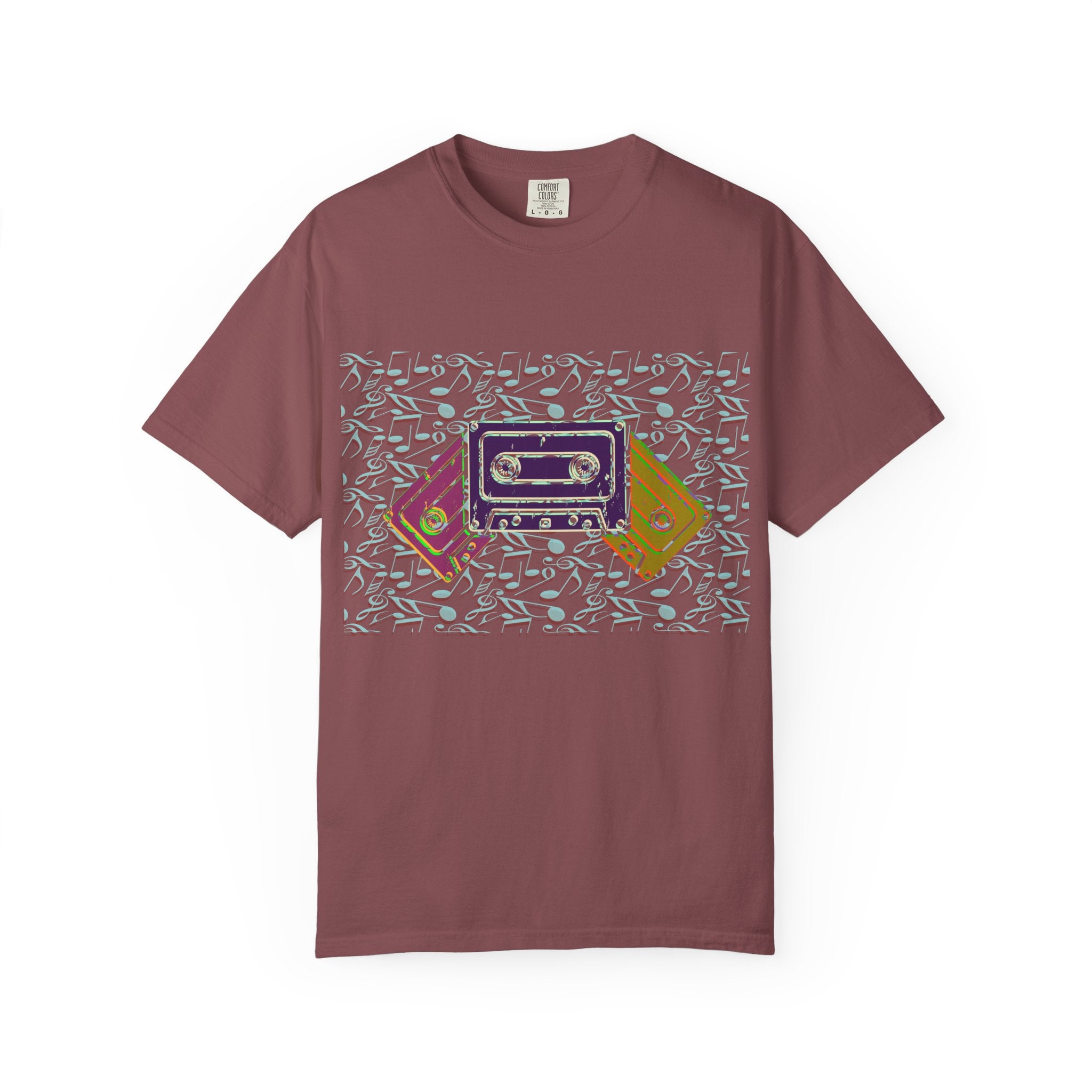 Cassette Tapes Garment-Dyed T-shirt