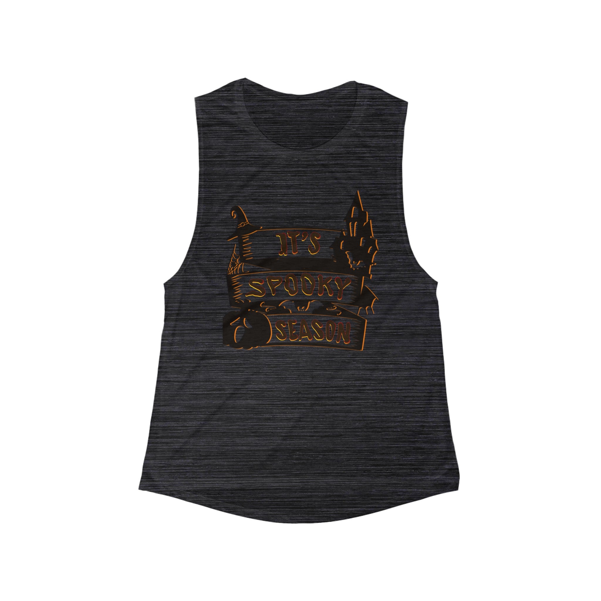 SPOOKY SEASON Women's Flowy Scoop Muscle Tank
