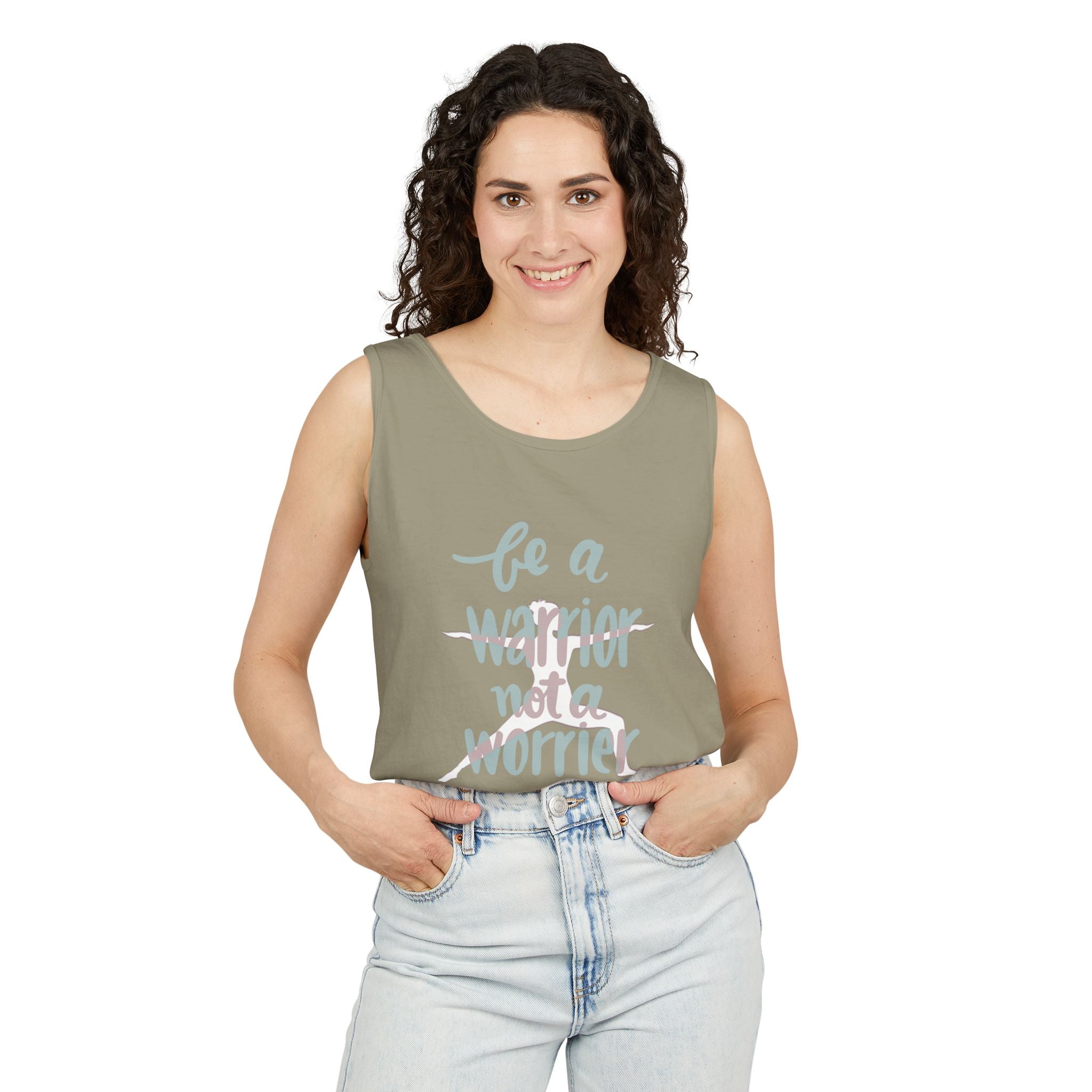 Be a Warrior Not a Worrier Tank Top